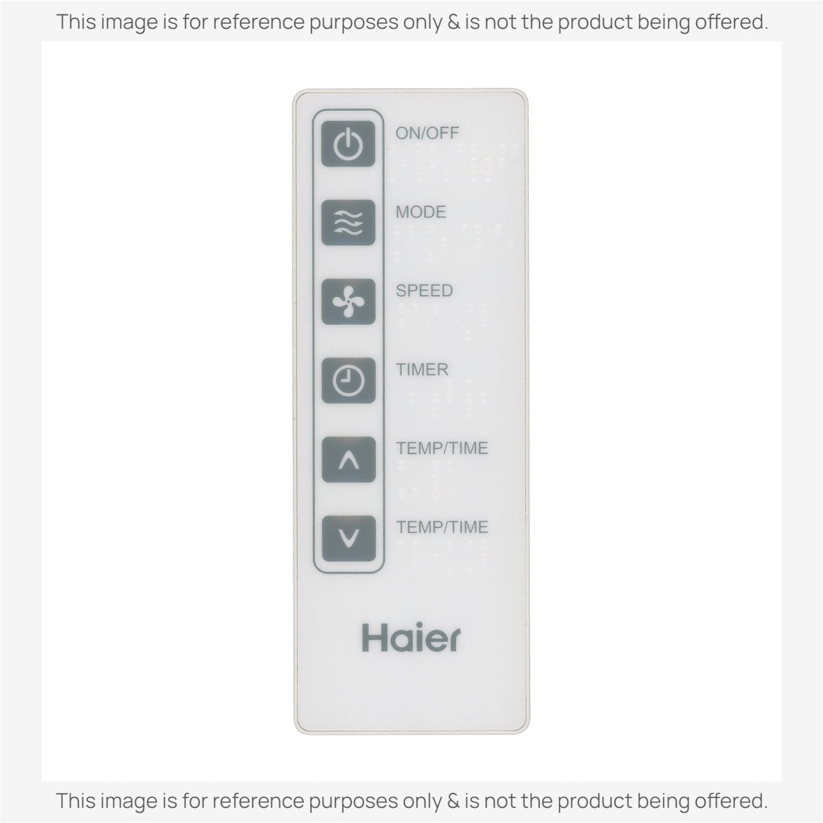 Anderic Substitute for Haier A0010401791C (WJ26X22480) Room Air Conditioner Remote Control [RR2054]