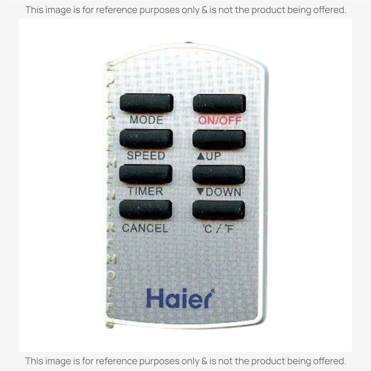 Anderic Substitute for Haier AC-5620-45 Portable Air Conditioner Remote Control [RR2054]