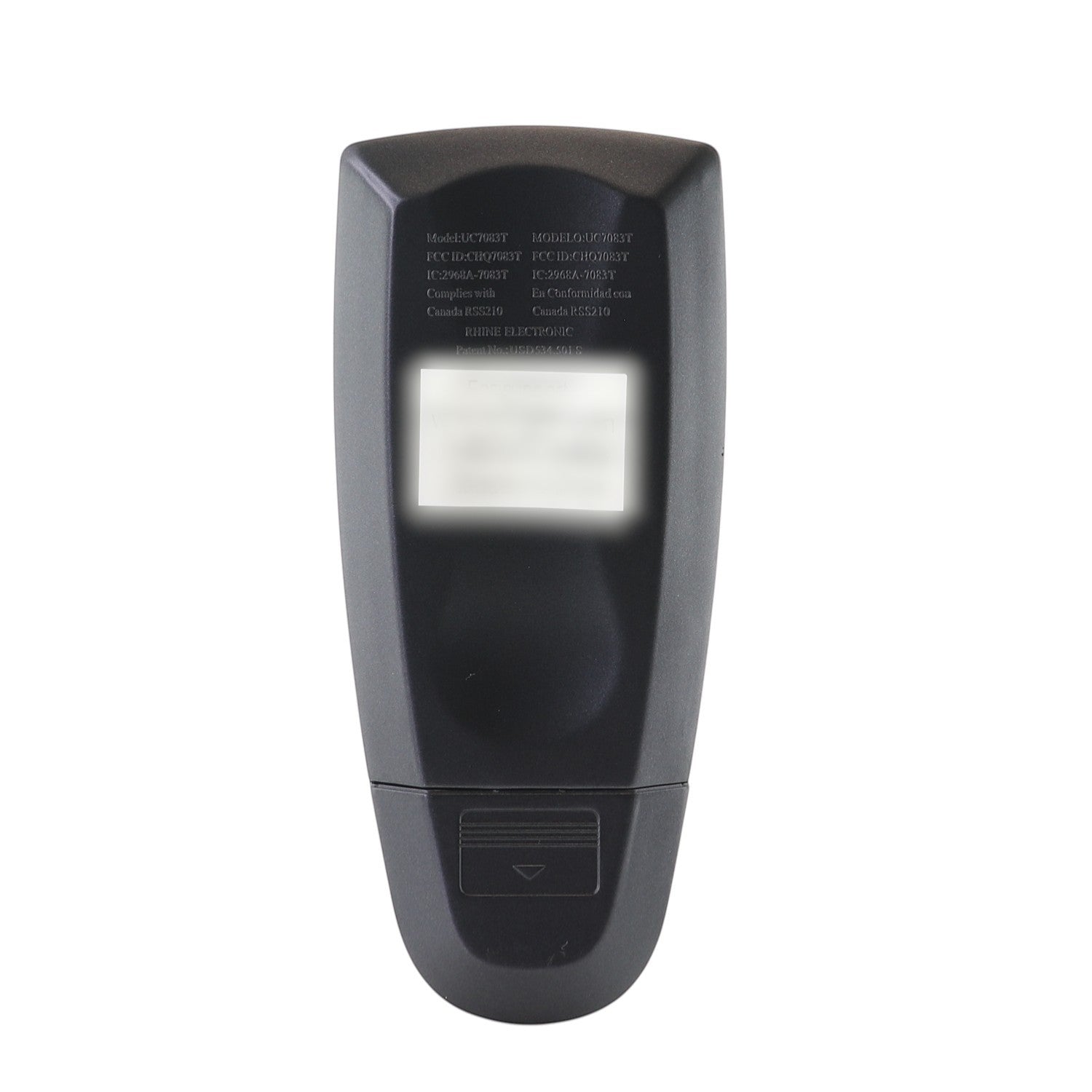 Anderic Substitute for Hampton Bay 70830 Ceiling Fan Remote Control [RR7083TUDL]