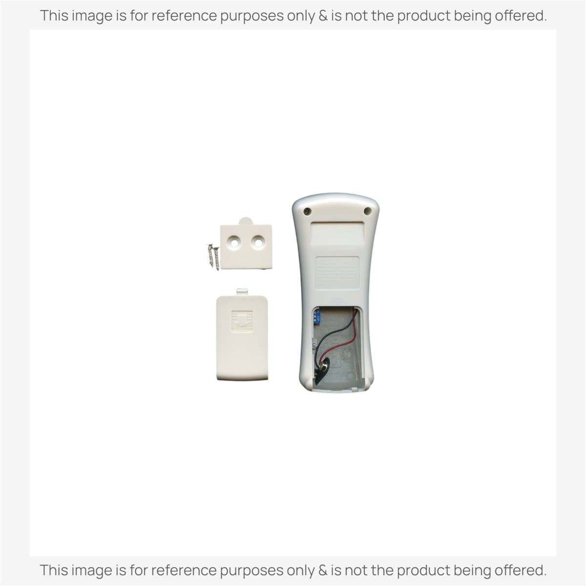 Anderic Substitute for Hampton Bay UC7080T CHQ7080T Ceiling Fan Remote Control [RR7080T]