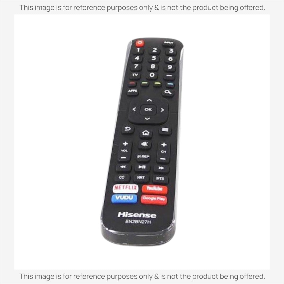 Anderic Substitute for Hisense EN2BN27H EN3M34H\HS Smart TV Remote Control [EN2A27]