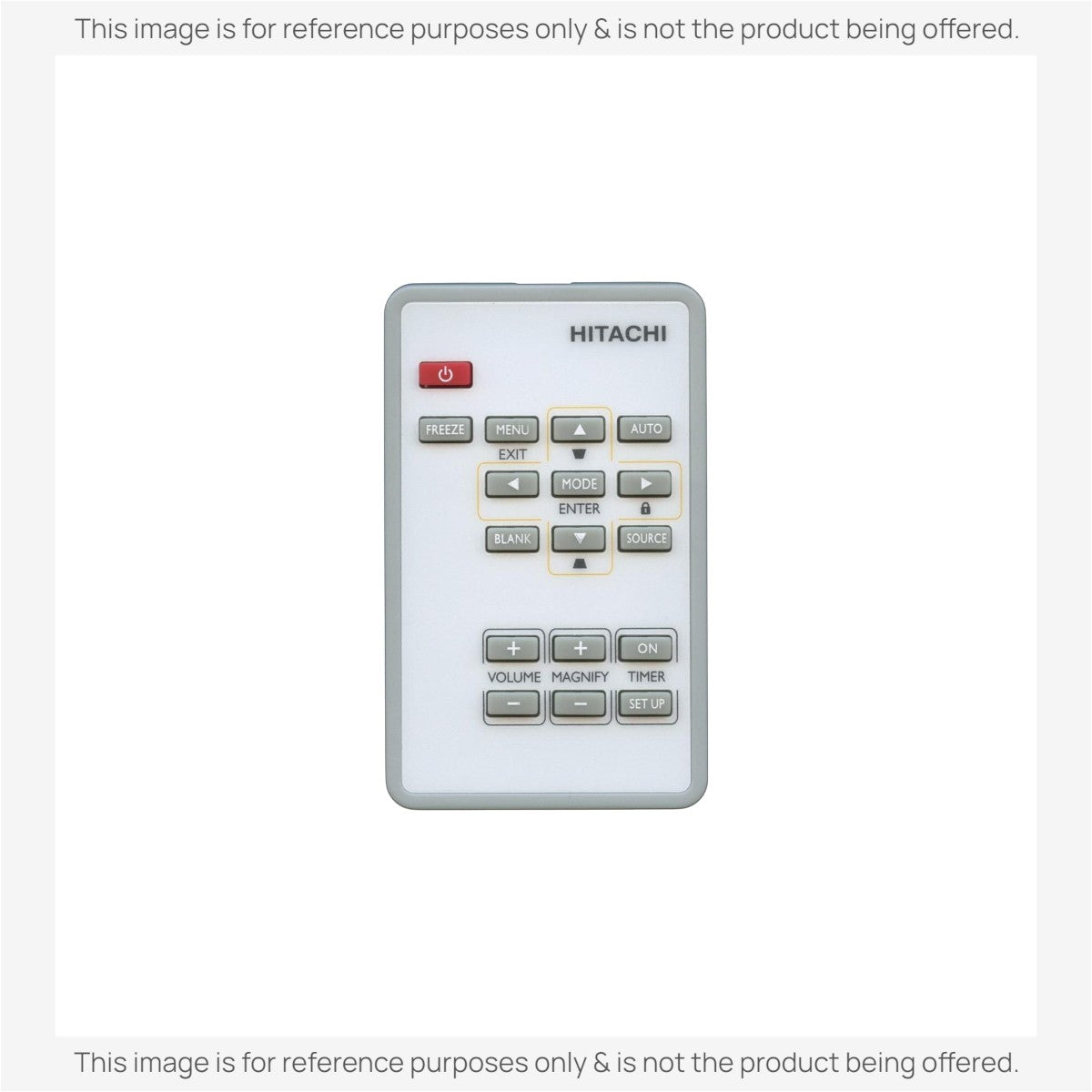Anderic Substitute for Hitachi HL02961 Projector Remote Control [RR3720]