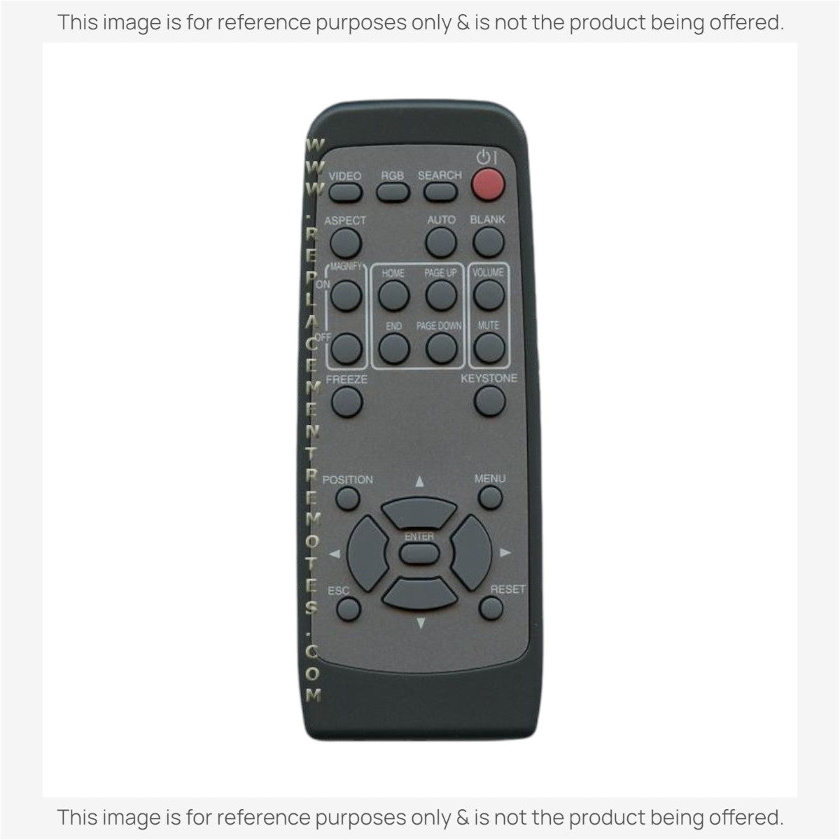 Anderic Substitute for Hitachi HL02208 Projector Remote Control [RR3720]