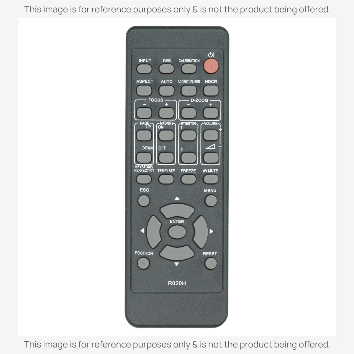 Anderic Substitute for Hitachi HL03033 Projector Remote Control [RR3720]