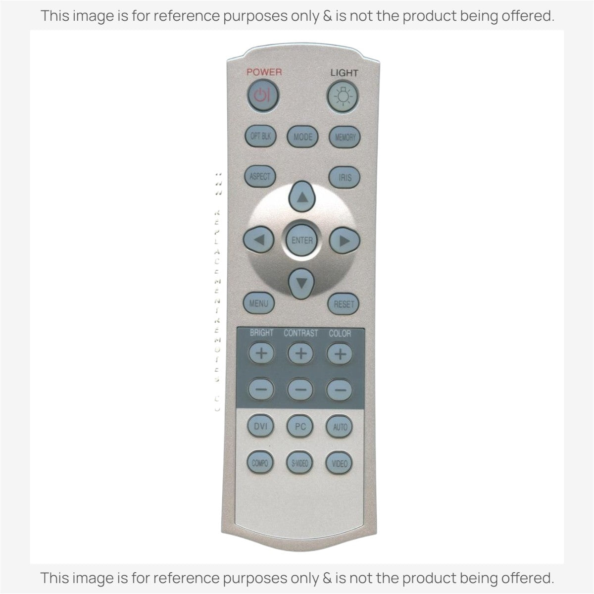 Anderic Substitute for Hitachi HL02101 Projector Remote Control [RR3720]