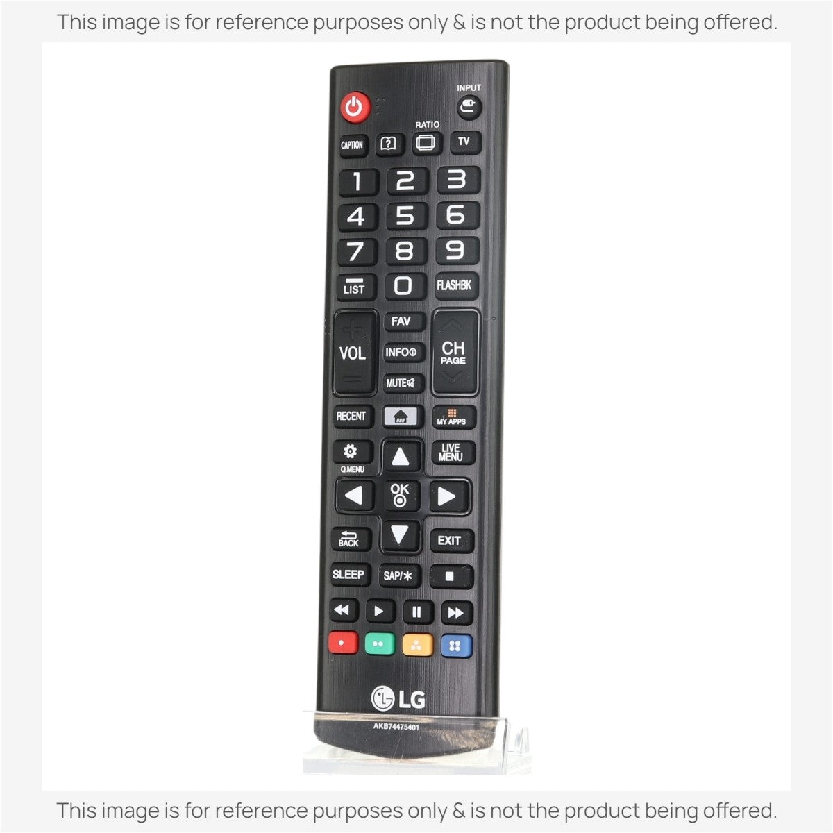 Anderic Substitute For LG AKB74475401 TV Remote Control [RR20GA, No Voice]