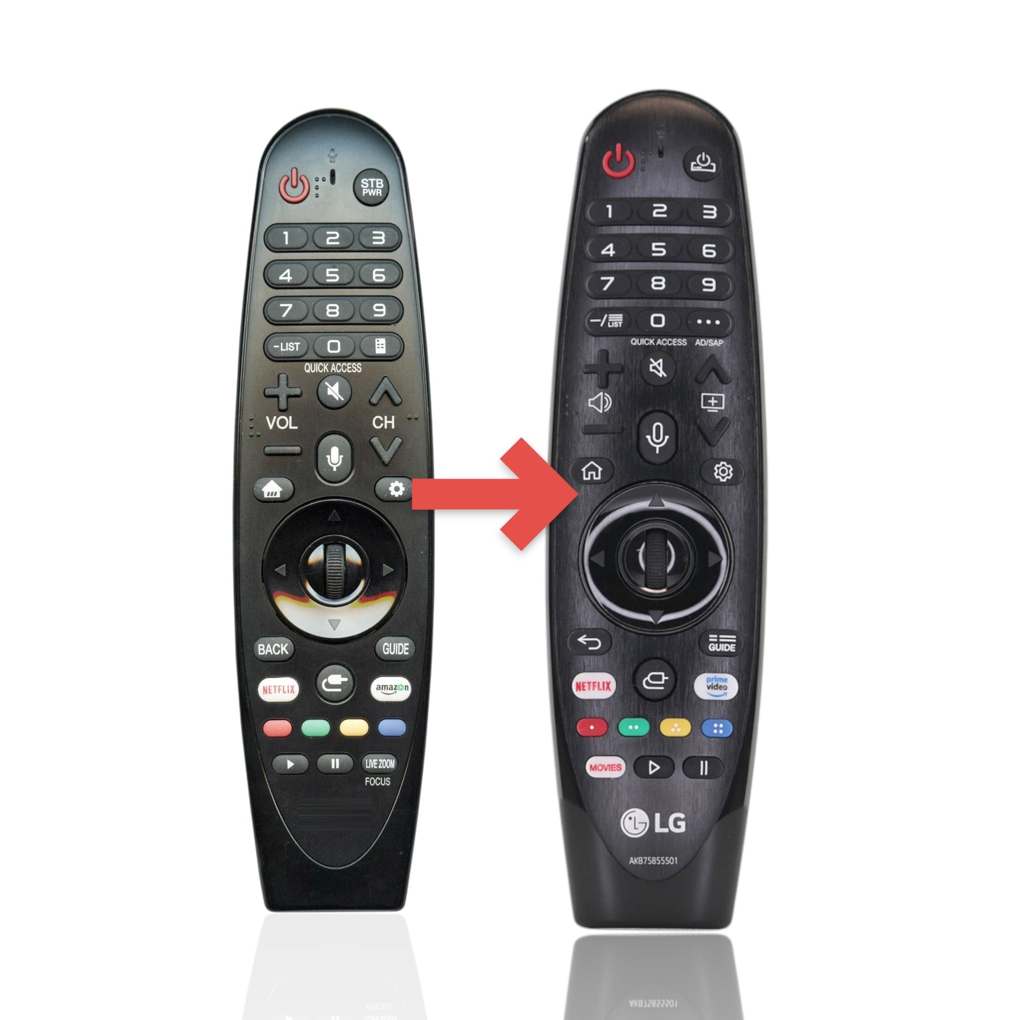 Dan's Originals For LG ANMR18BA Magic TV Remote Control - AN-MR18BA [LGMR20GA]
