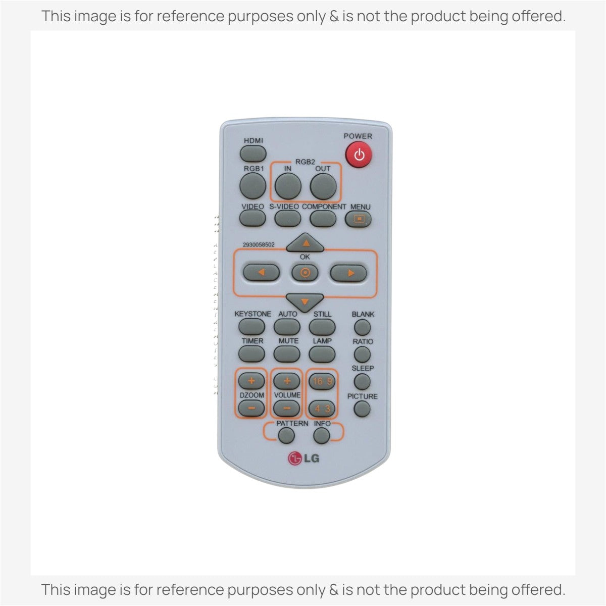 Anderic Substitute for LG COV31635301 Projector Remote Control [RR3720]