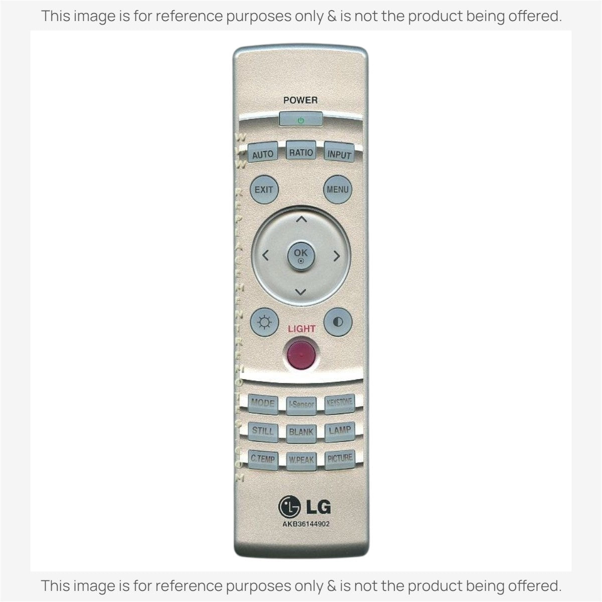 Anderic Substitute for LG AKB36144902 Projector Remote Control [RR3720]