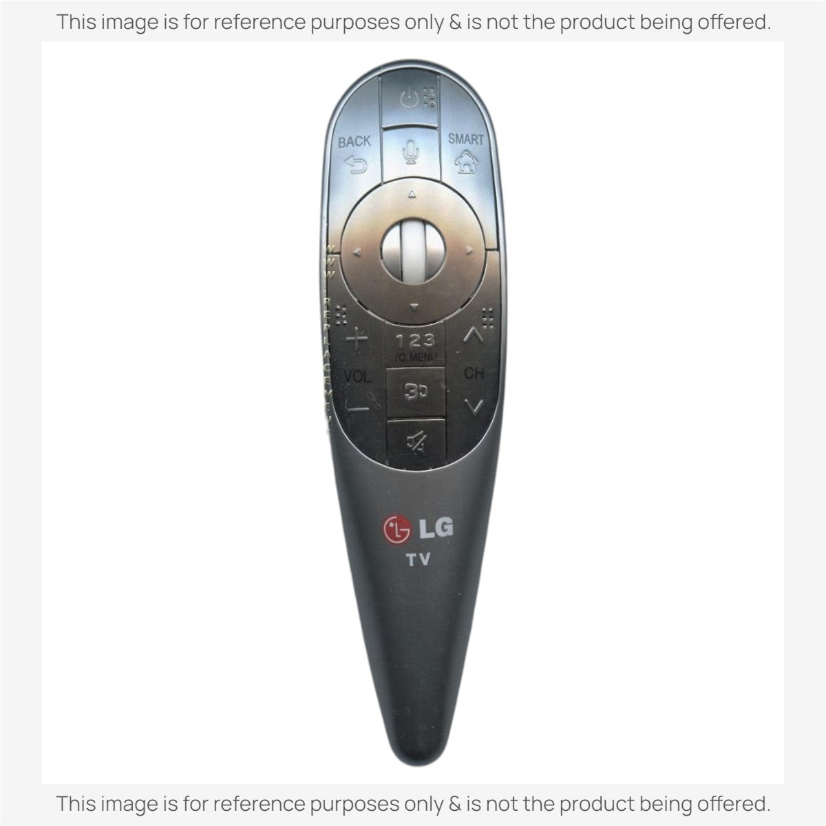 Anderic Substitute For LG ANMR400P MAGIC TV Remote Control [RR5501 No Voice/Pointer]