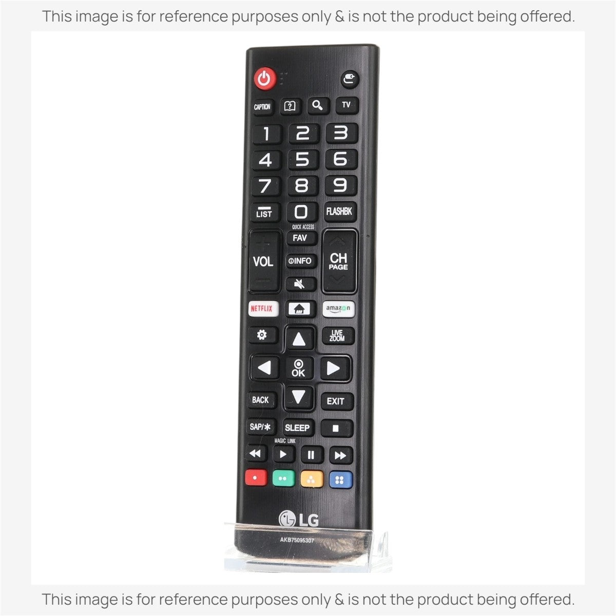 Dan's Originals Substitute for LG AKB75095307 Smart TV Remote Control with Netflix and Amazon Shortcuts [AKB76040302]
