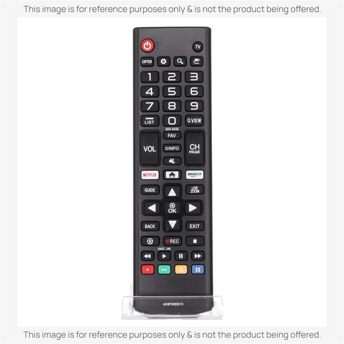 Dan's Originals Substitute for LG AKB75095315 Smart TV Remote Control with Netflix and Amazon Prime Shortcuts [AKB76040302]