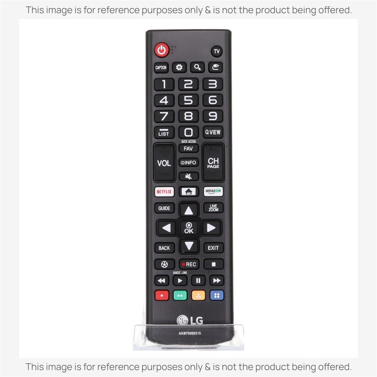 Dan's Originals Substitute for LG AKB75095315 Smart TV Remote Control with Netflix and Amazon Prime Shortcuts [AKB76040302]