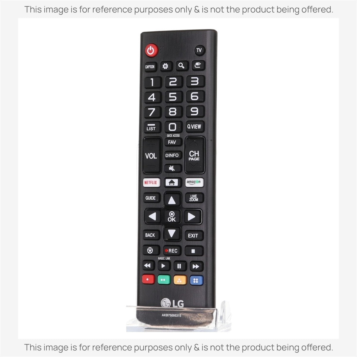 Dan's Originals Substitute for LG AKB75095315 Smart TV Remote Control with Netflix and Amazon Prime Shortcuts [AKB76040302]