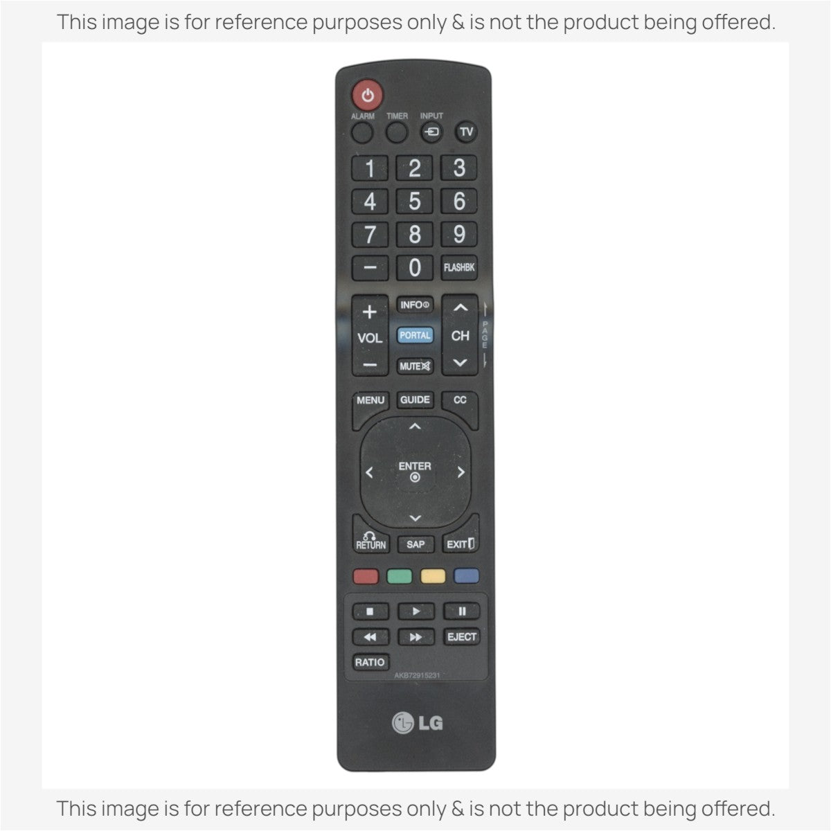 Anderic Substitute For LG AKB72915231 TV Remote Control [RR5501]