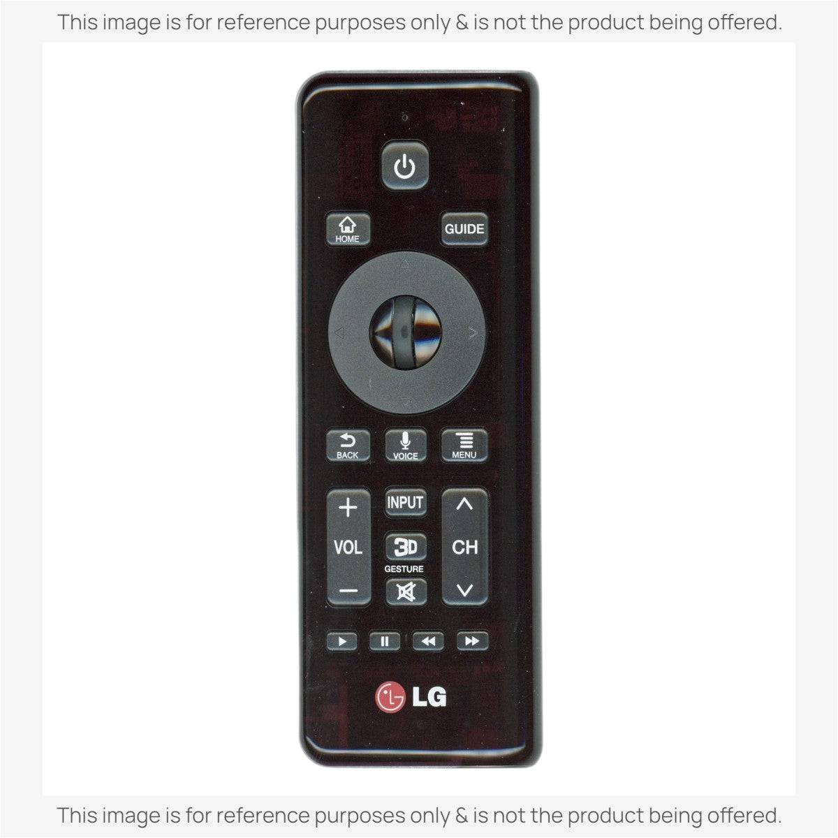 Anderic Substitute For LG ANMR300Q TV Remote Control [RR5501 No Voice/Pointer]