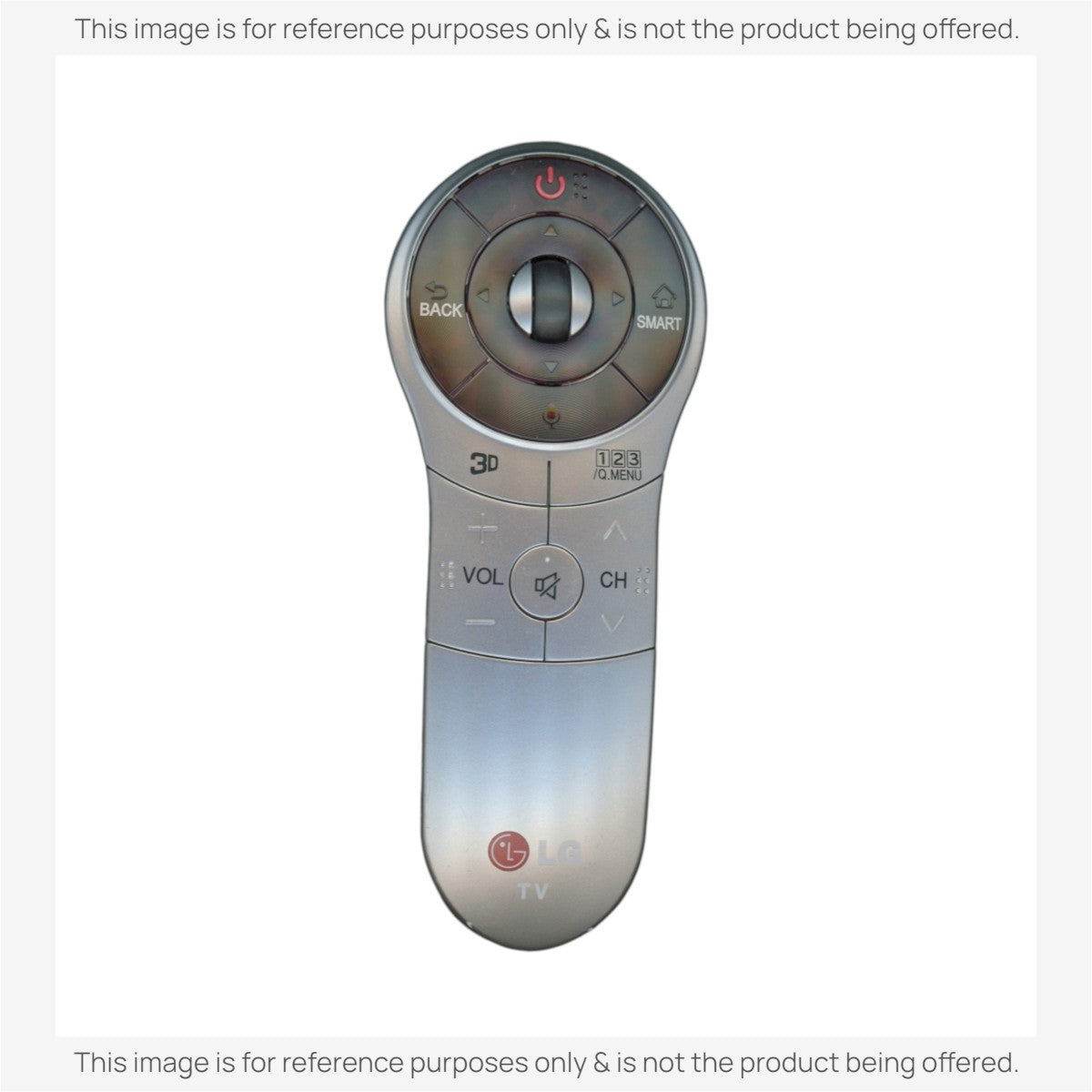 Anderic Substitute For LG ANMR400H MAGIC TV Remote Control [RR5501 No Voice/Pointer]