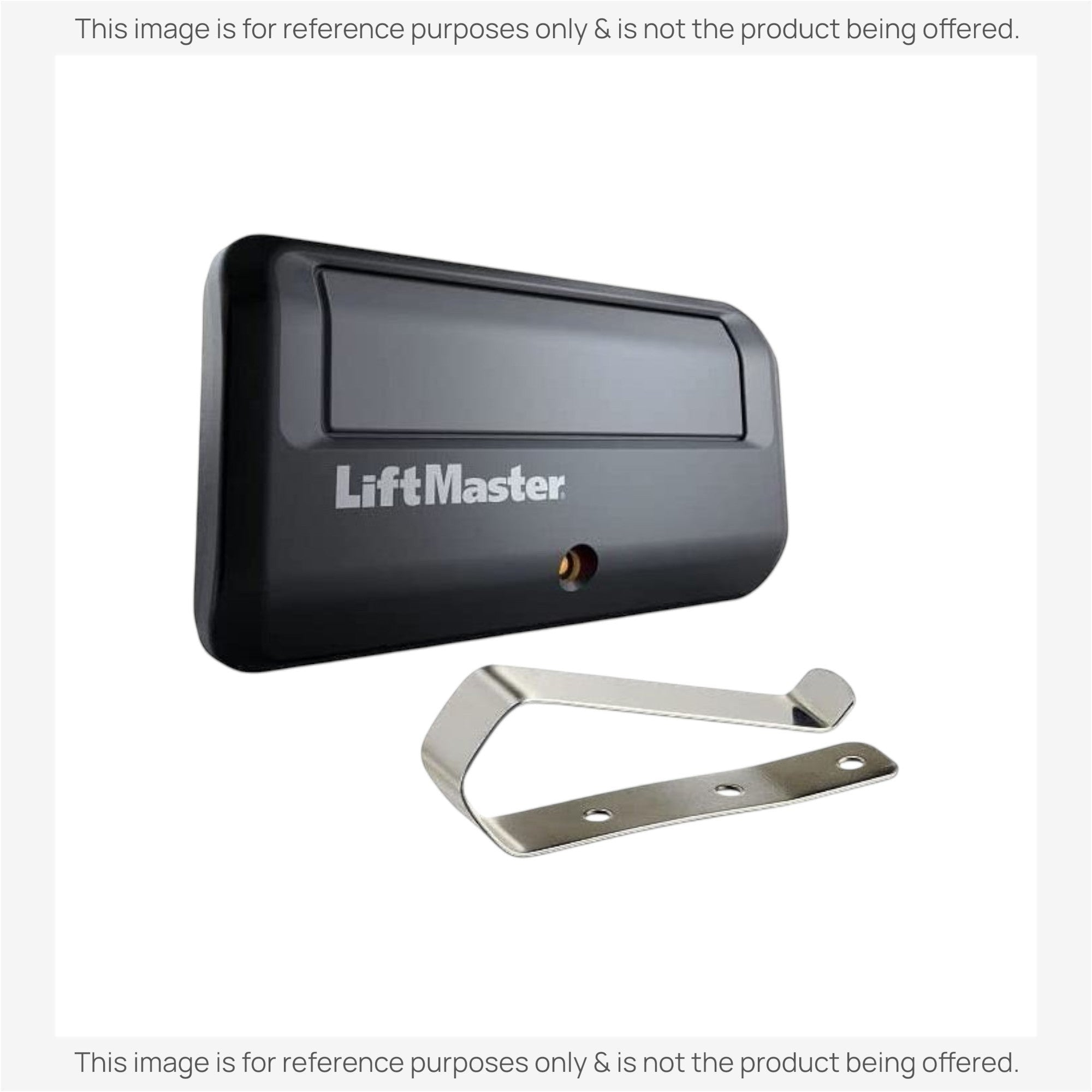 Anderic Substitute for LiftMaster 891LM 1-Button Vizor 310/315/390 MHz Garage Door Opener Remote Control [891LM]