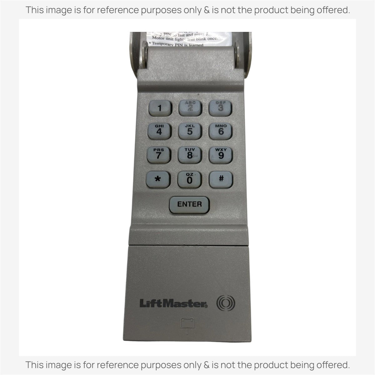 Anderic Substitute for LiftMaster 376LM / 376LMC Wireless Keyless Entry 315MHz Garage Door Opener Remote Control [877MAX]