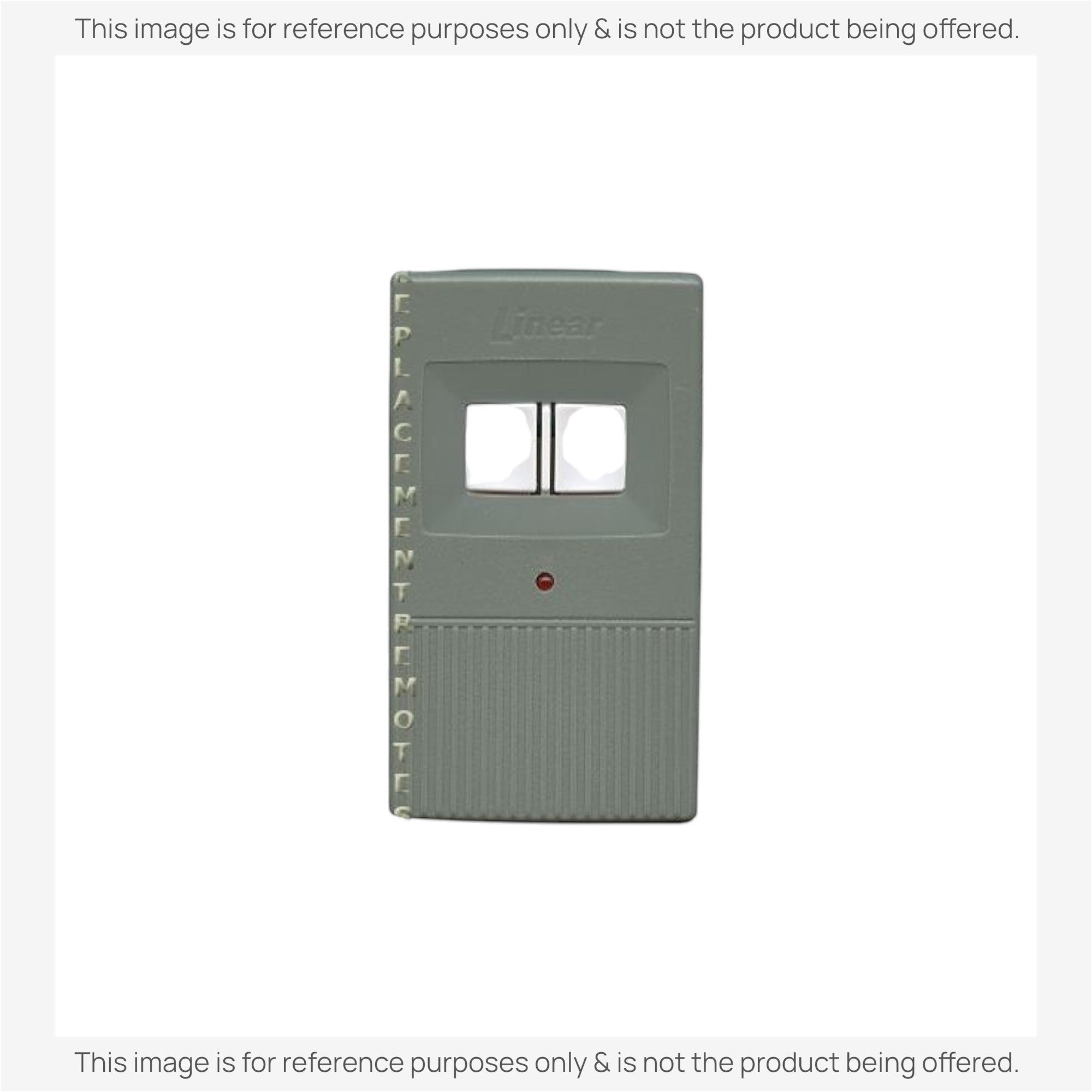 Anderic Substitute for Linear MCT2 MegaCode 318mhz Garage Door Opener Remote Control [375UT-2button]