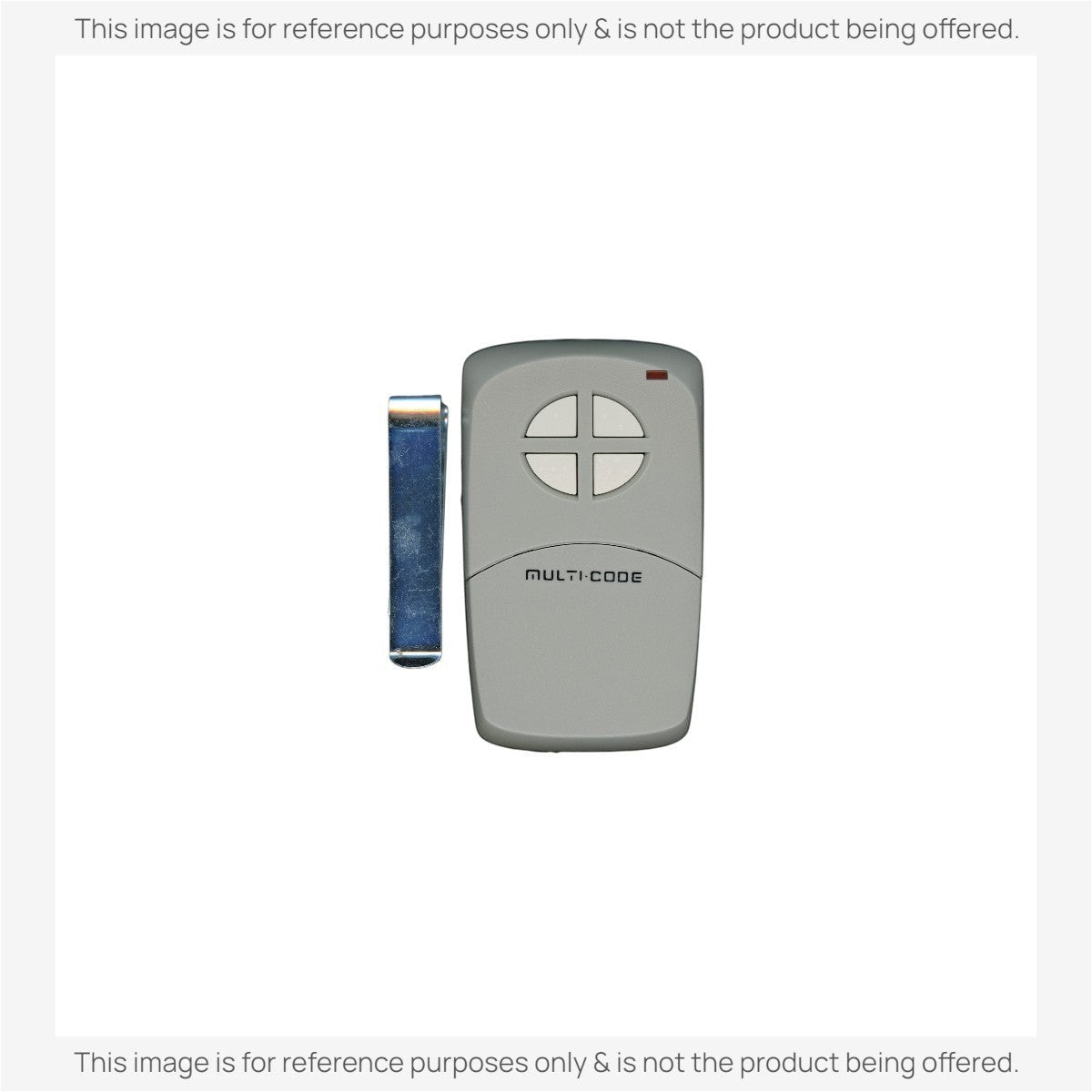 Anderic Substitute Kit for Linear 4140 Multi-Code 4-button 300 MHz Visor Garage Door Opener Remote Control [RR850LM]