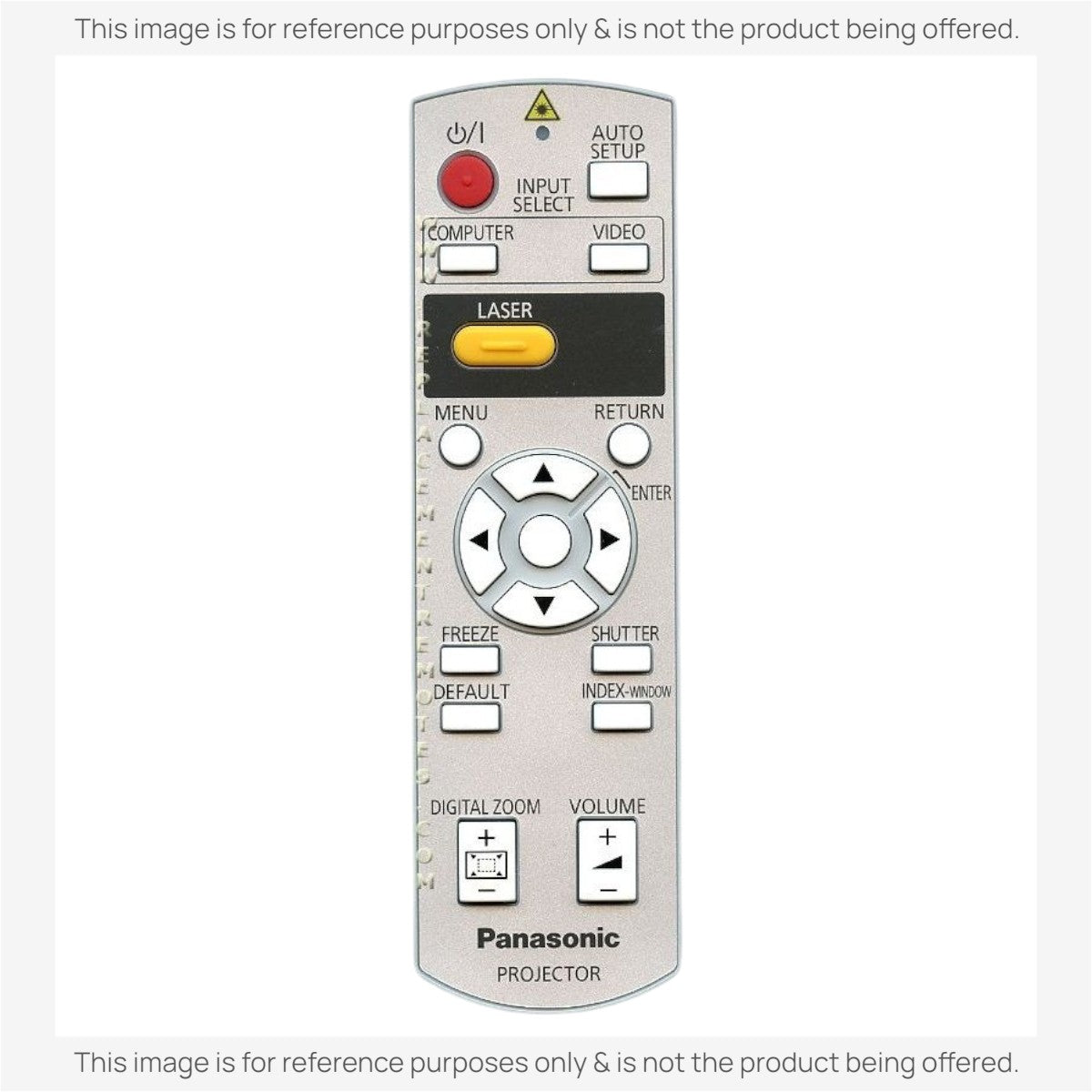 Anderic Substitute for Panasonic N2QAYB000154 Projector Remote Control [RR3720]