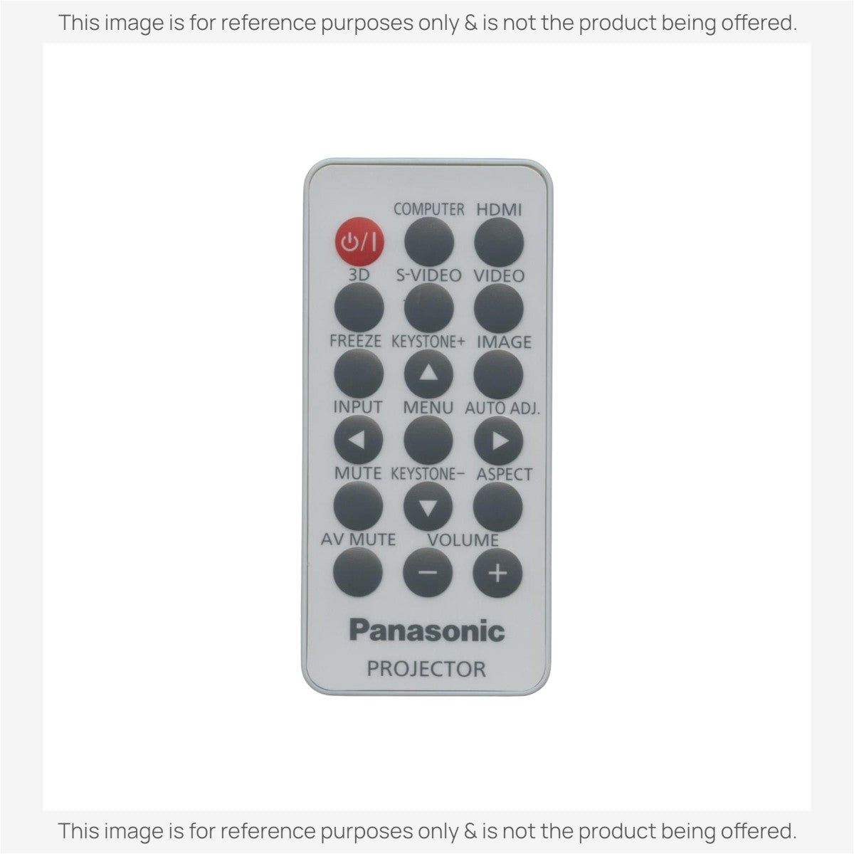 Anderic Substitute for Panasonic H458SZ01G001 Projector Remote Control [RR3720]