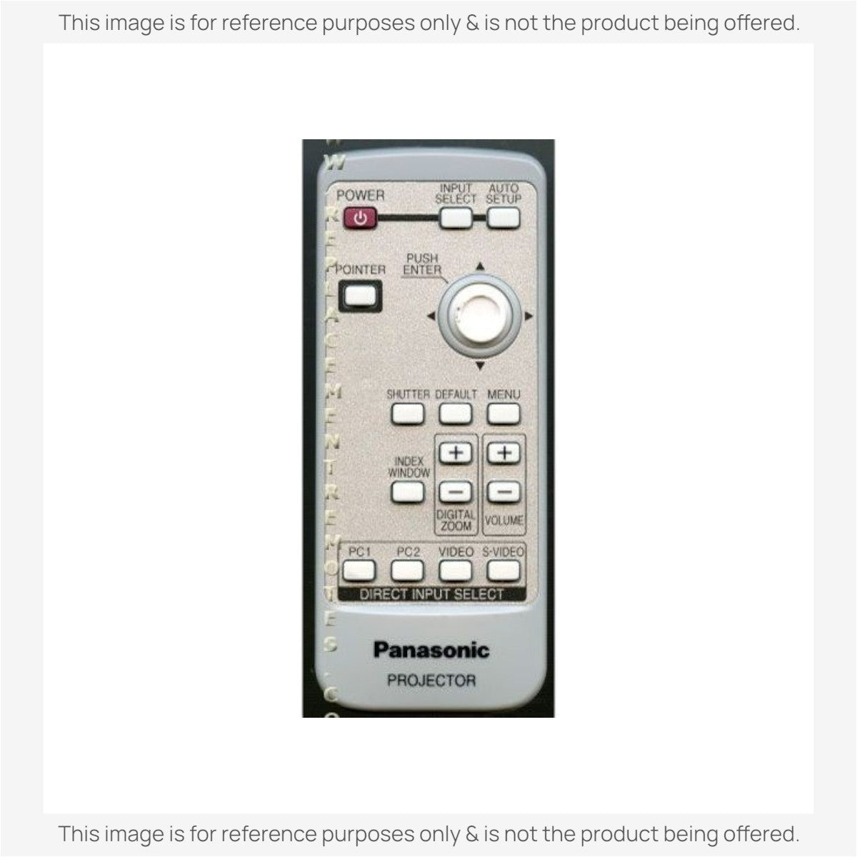 Anderic Substitute for Panasonic N2QAYA000002 Projector Remote Control [RR3720]
