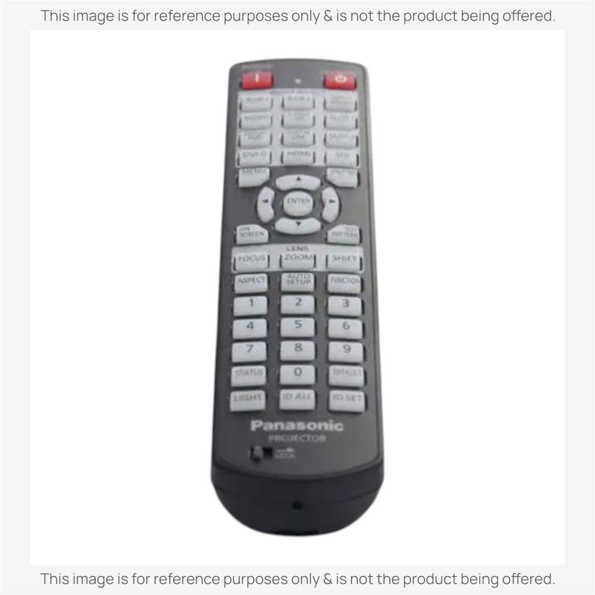 Anderic Substitute for Panasonic N2QAYB001176 Projector Remote Control [RR3720]