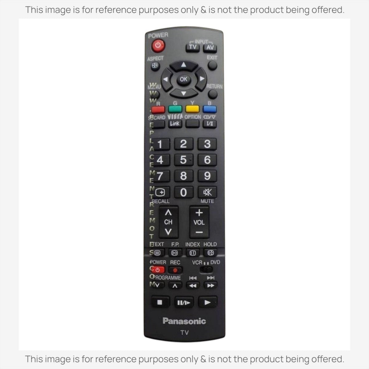 Anderic Substitute for Panasonic N2QAYB000226 TV Remote Control [RRU401-2680]