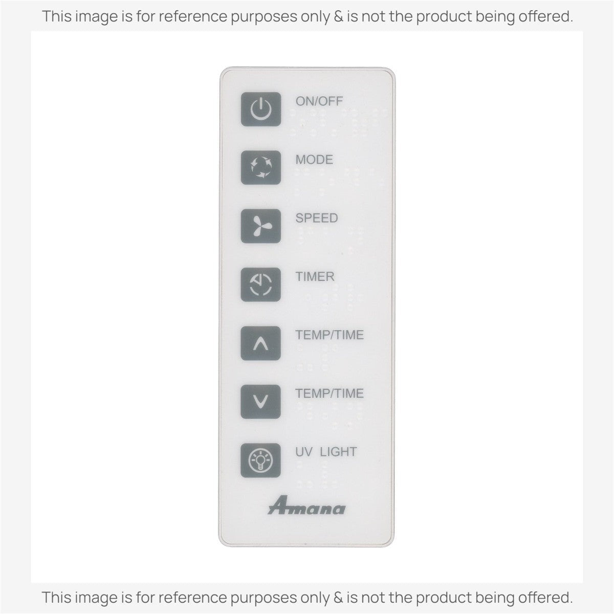 Anderic Substitute for Haier / Amana AC-5620-080 Portable Air Conditioner Remote Control [RR2054]