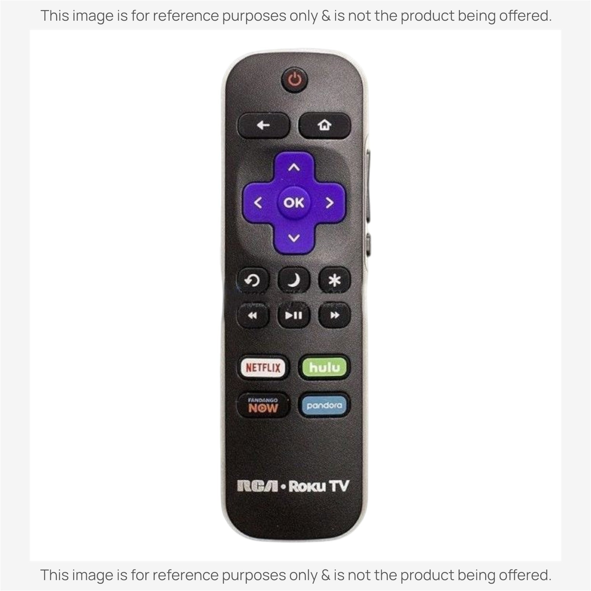 Anderic Substitute for RCA 101018E0006 Roku TV Remote Control [RRLF26]
