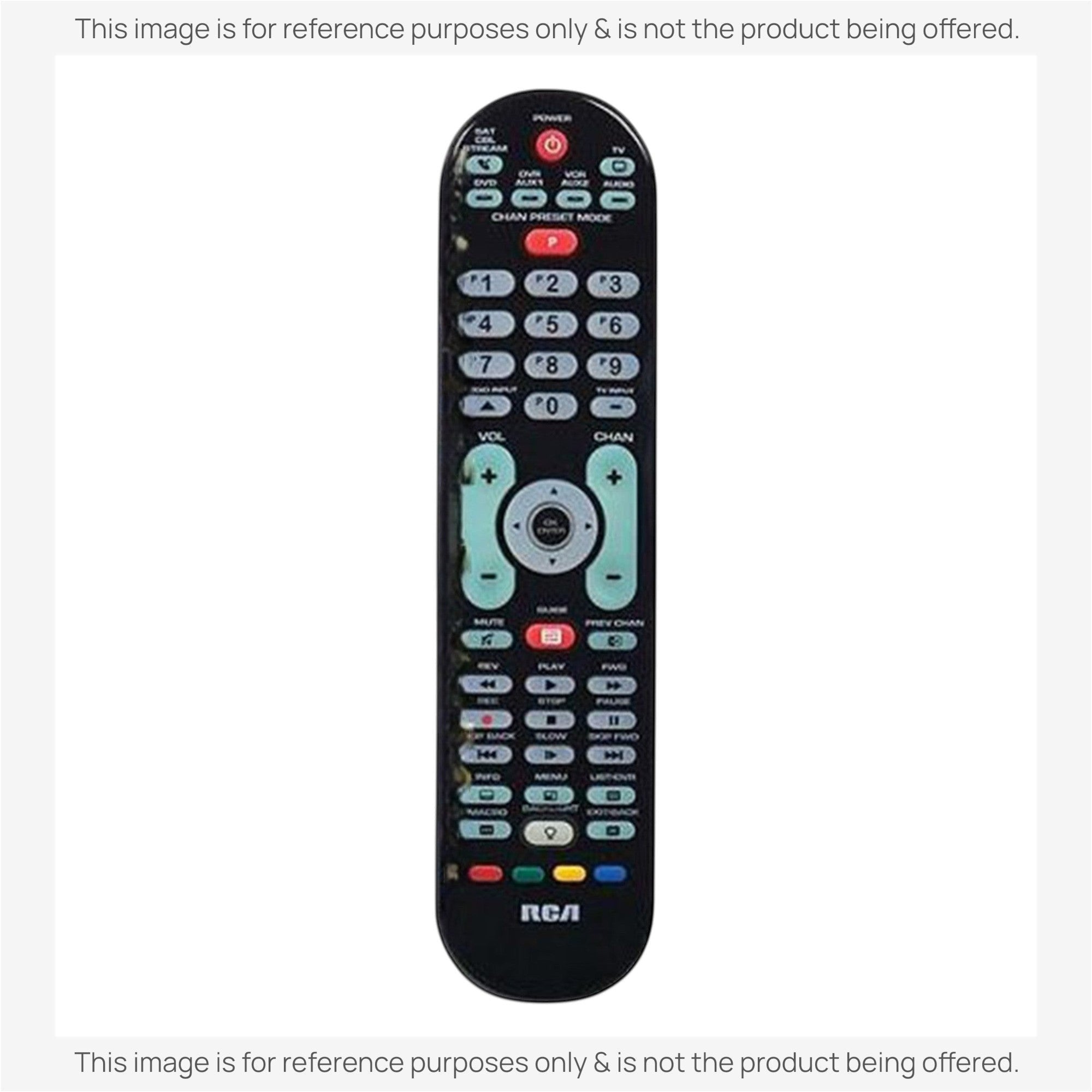 Anderic Substitute for RCA RCRPS06GR Advanced Universal Remote Control [RRU401]