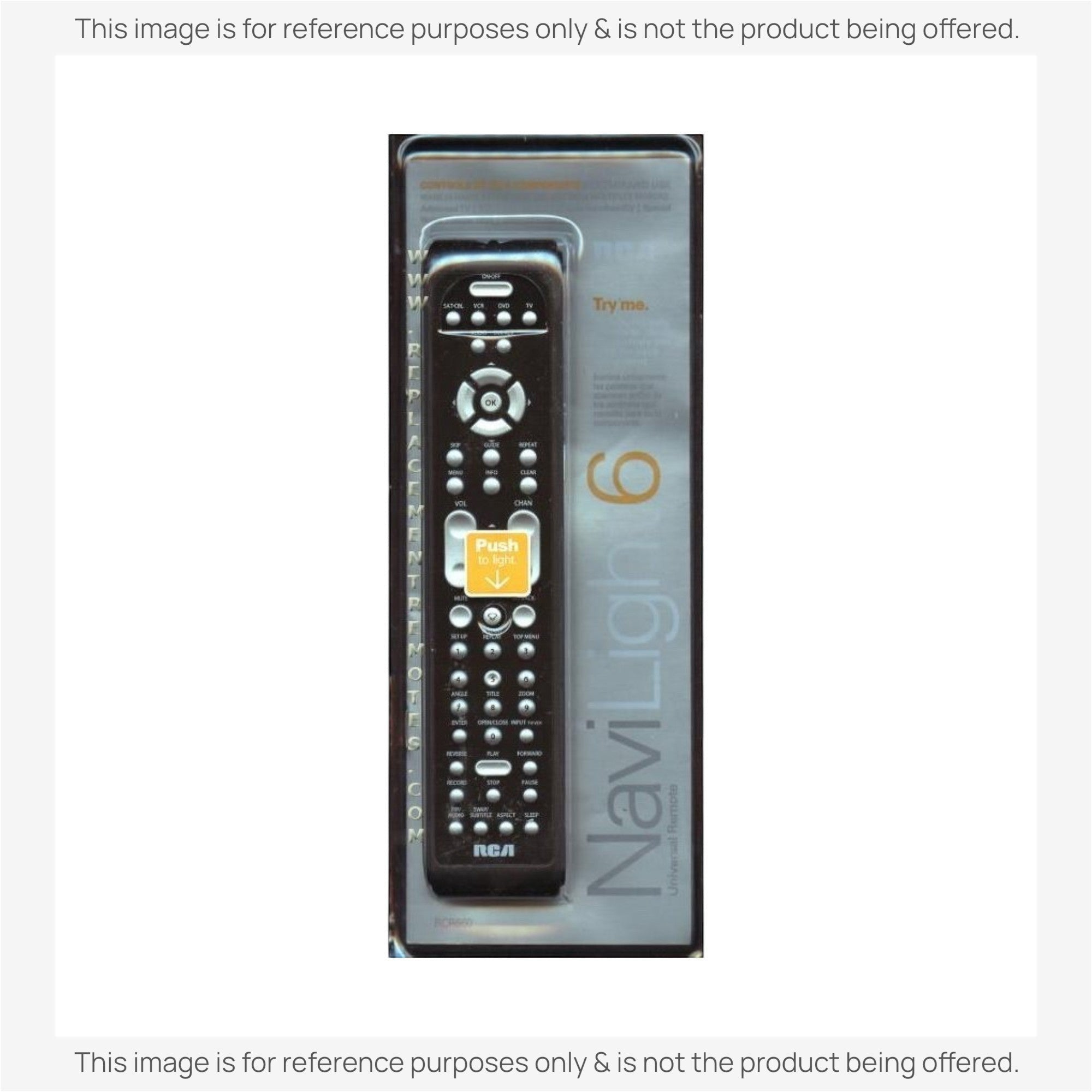 Anderic Substitute for RCA RCR660 Advanced Universal Remote Control [RRU401]