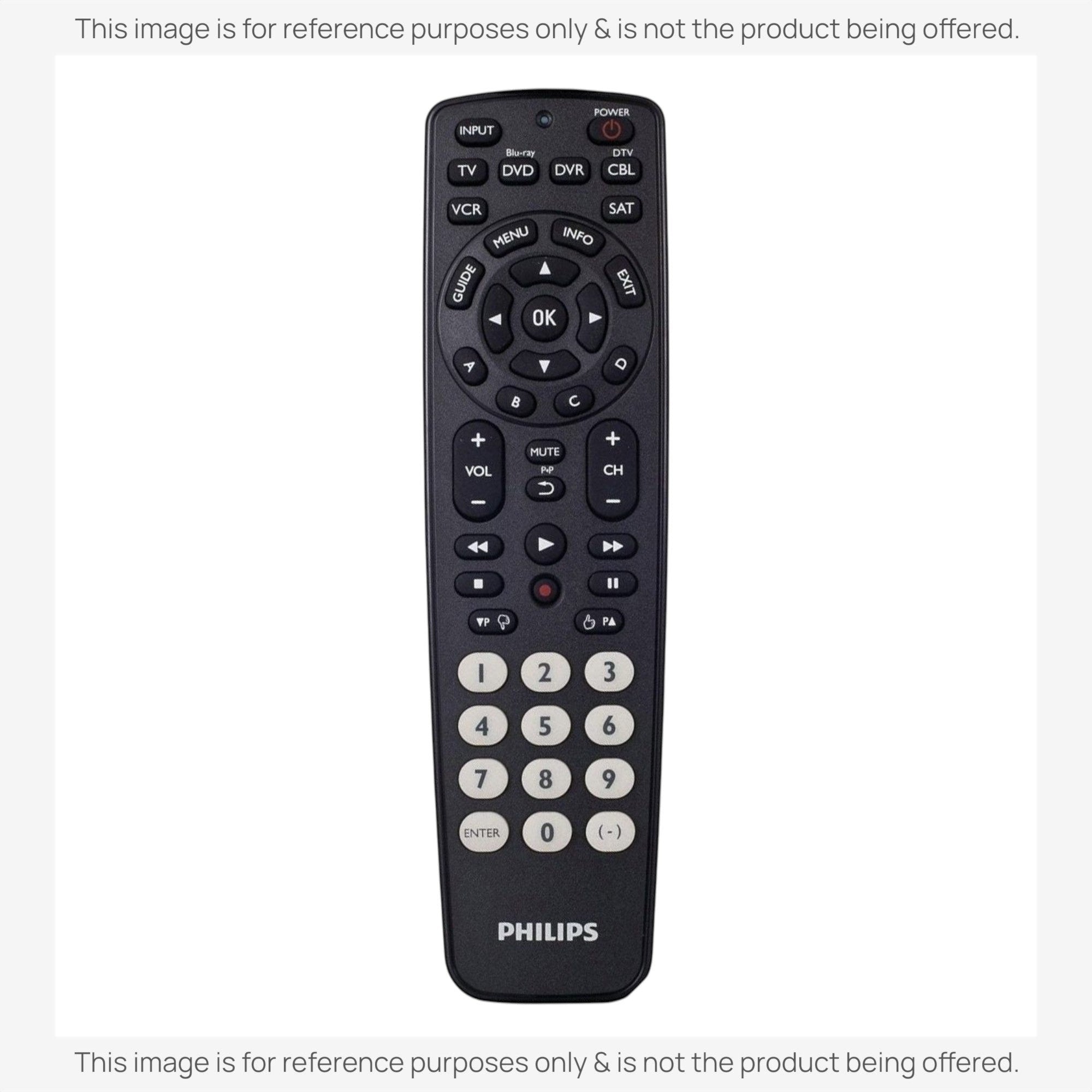 Anderic Substitute for Philips SRP2006 Advanced Universal Remote Control [RRU401]