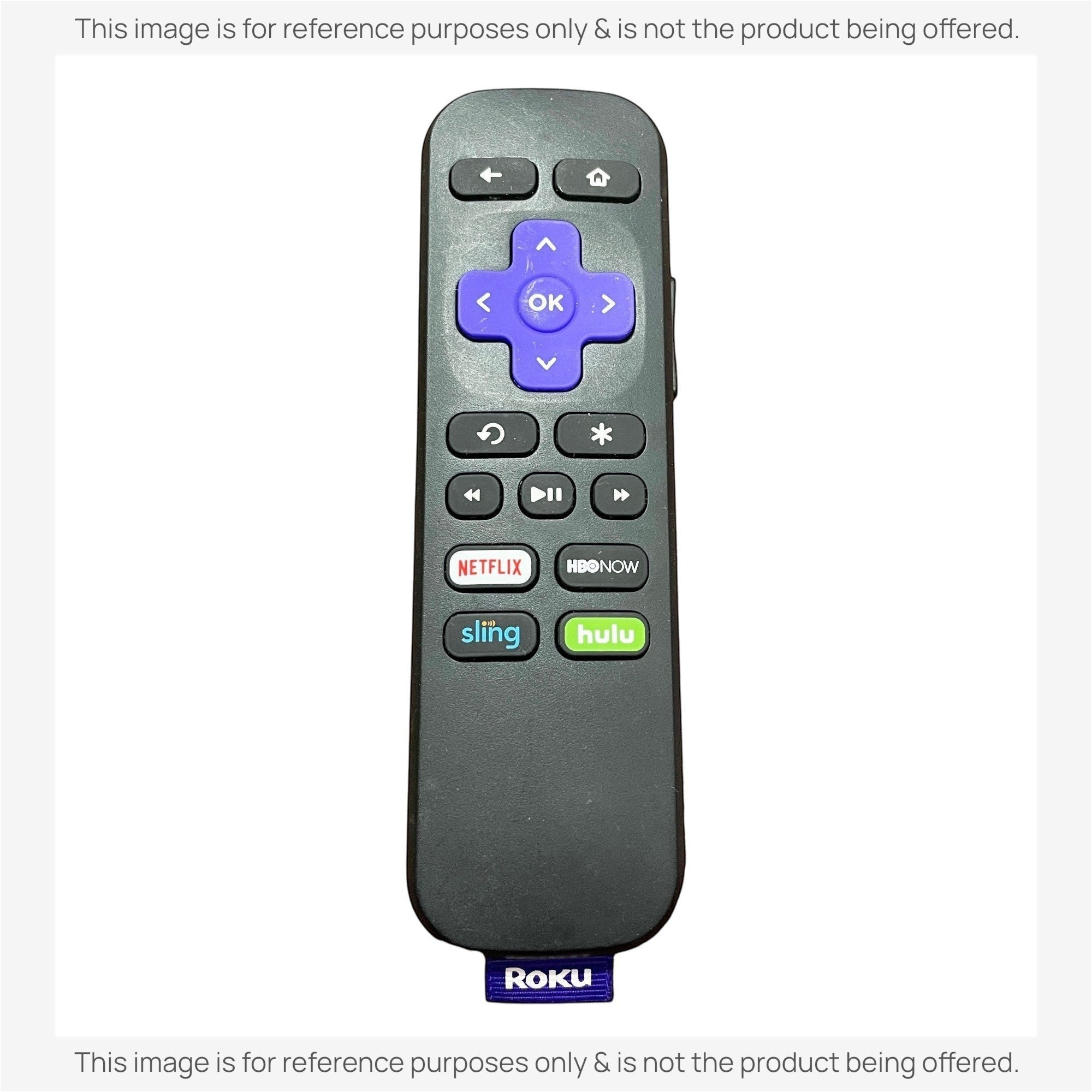 Anderic Substitute for Roku RC-GR3 Stick Streaming Remote Control [RCGZ1, NO HEADPHONE JACK]