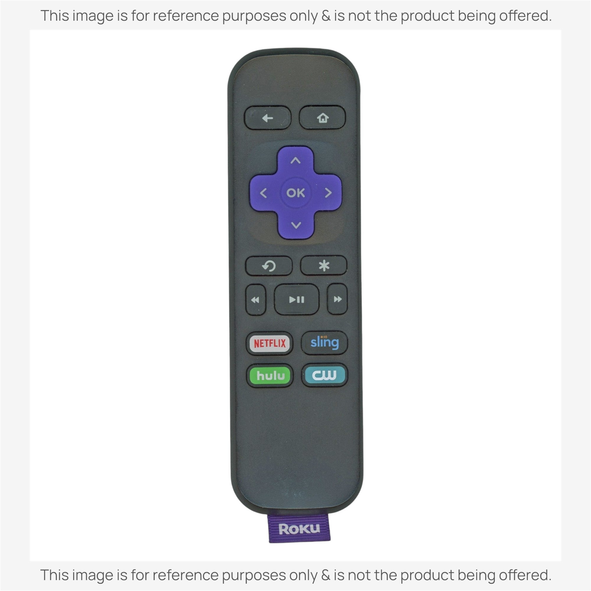 Anderic Substitute for Roku RC-ALIR Roku EXPRESS Streaming Hub Remote Control 3226000438 [RRST01]