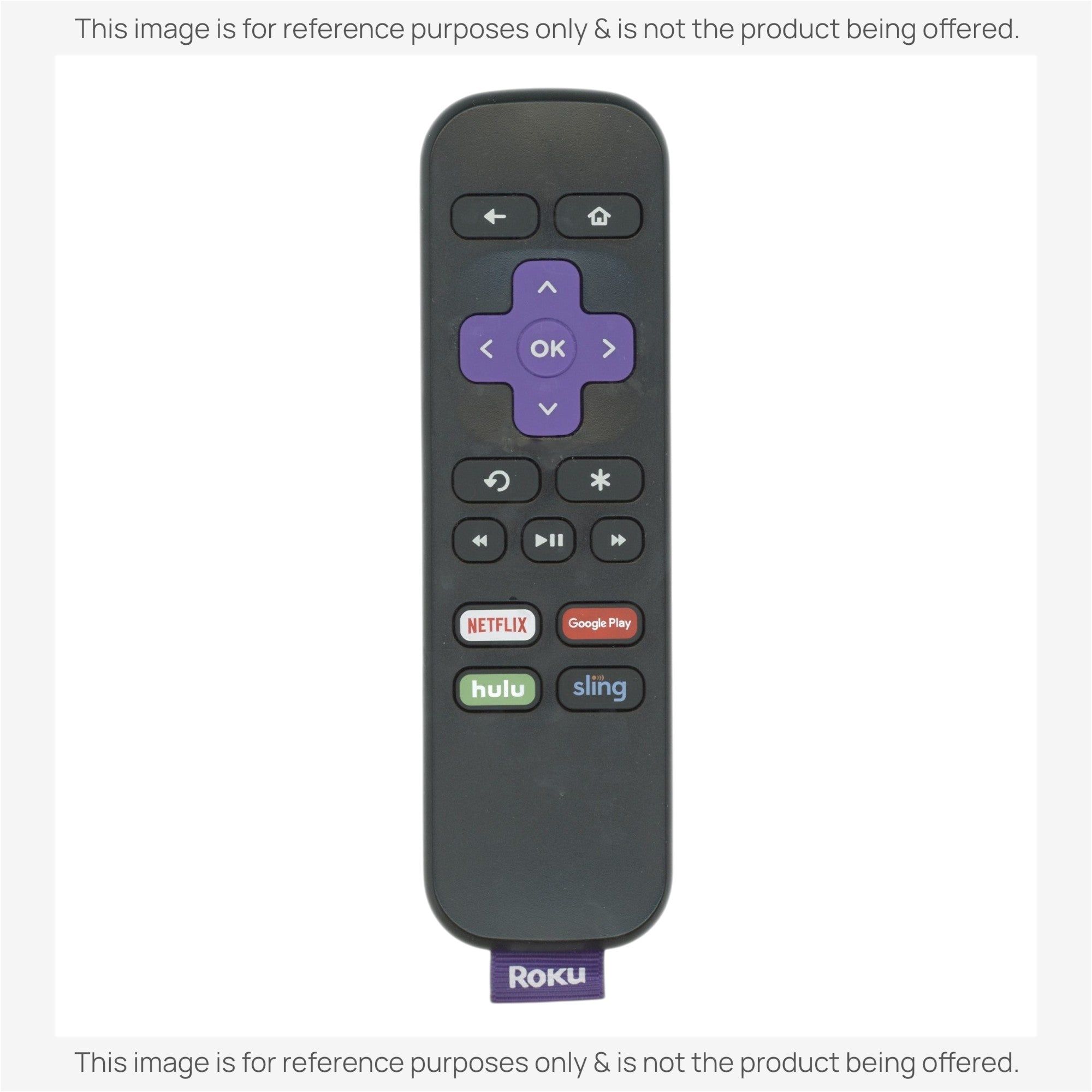 Anderic Substitute for Roku RC-101 Streaming Remote Control [RRST01]