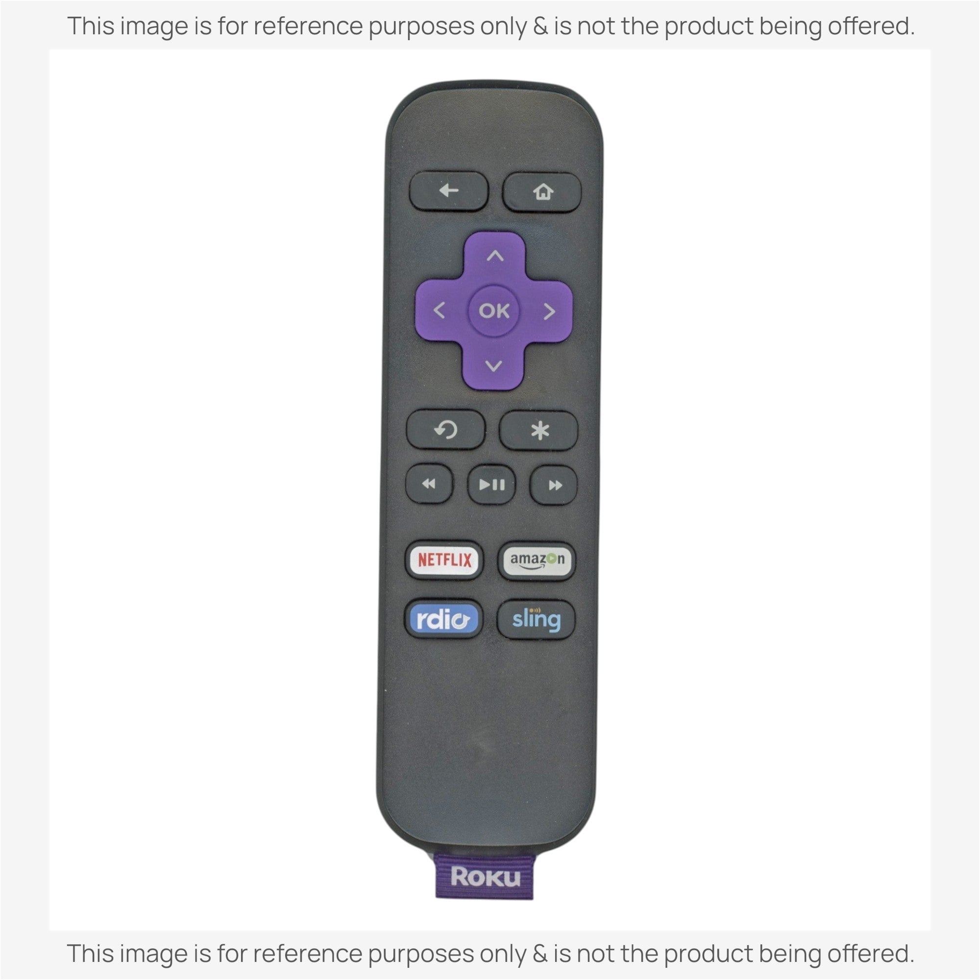 Anderic Substitute for Roku RC31 Streaming Remote Control [RRST01]