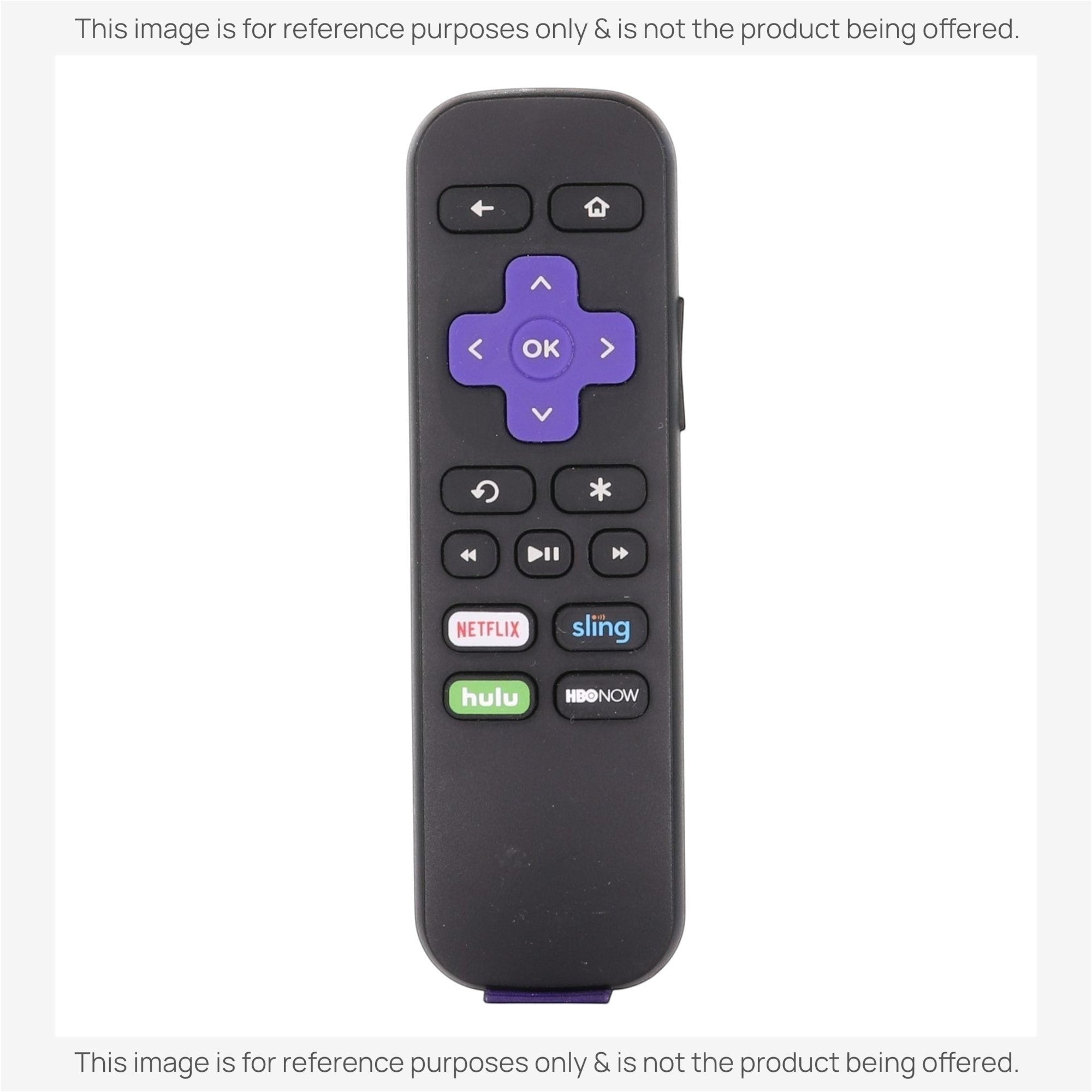 Anderic Substitute for Roku RC-GR3 ROKU Stick Streaming Remote Control [RCGZ1, NO HEADPHONE JACK]