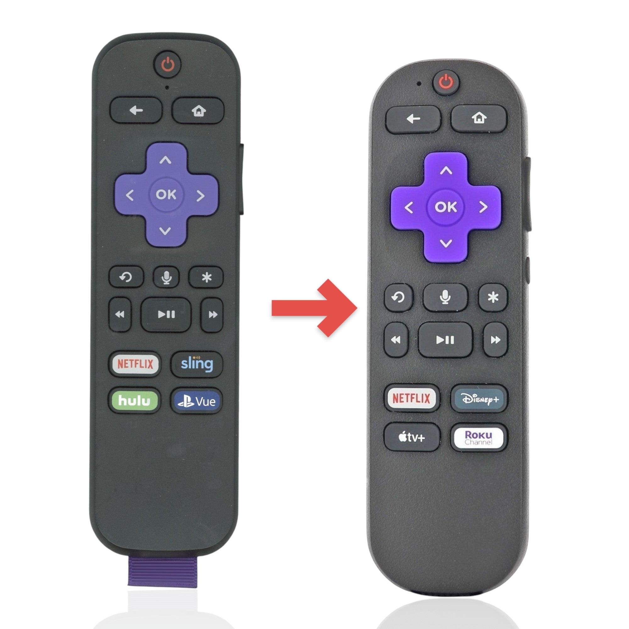 Roku RC-AL2 Streaming Stick Remote Control | Voice | RF - 3226000345