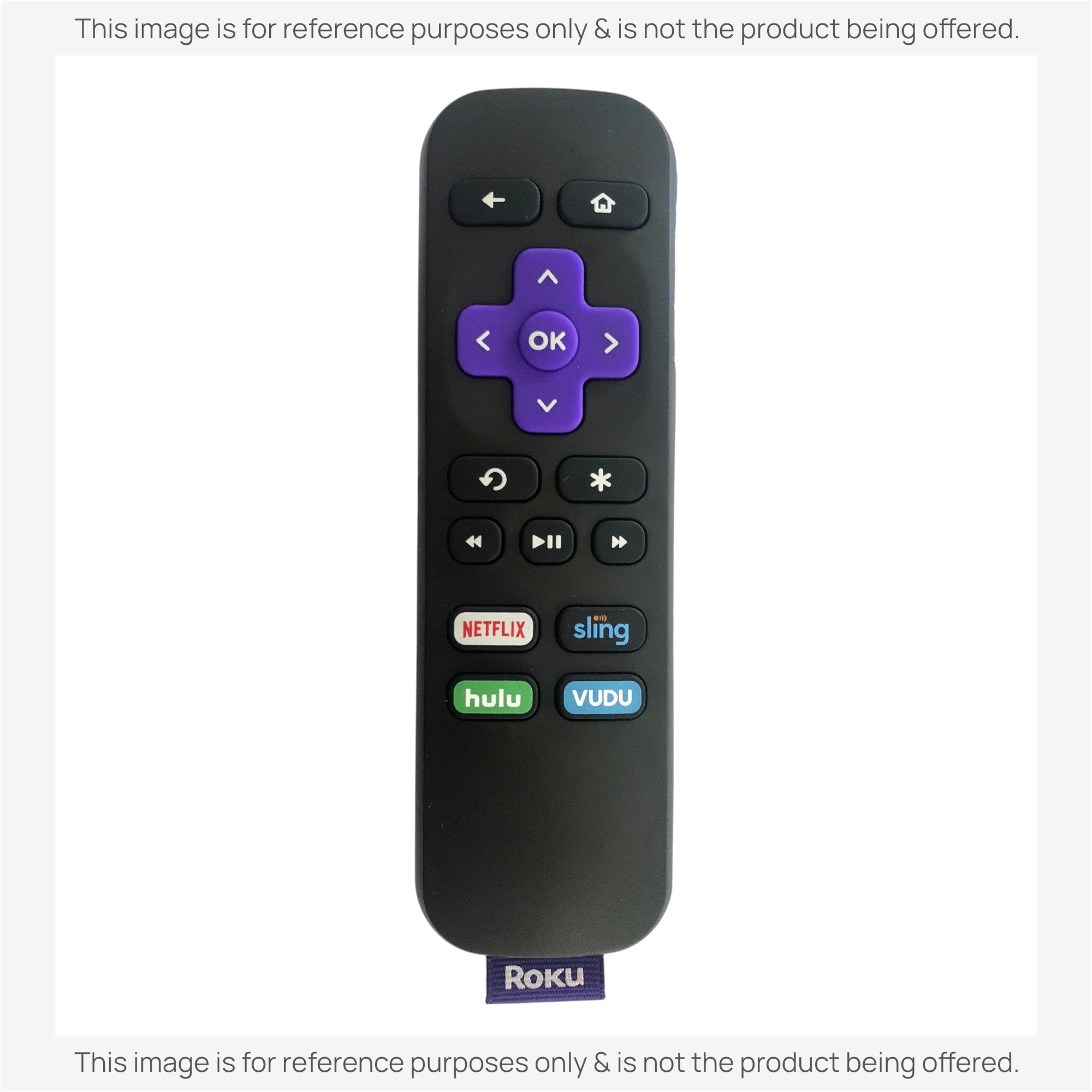 Anderic Substitute for Roku RC108 IR EXPRESS Streaming Remote Control [RRST01]