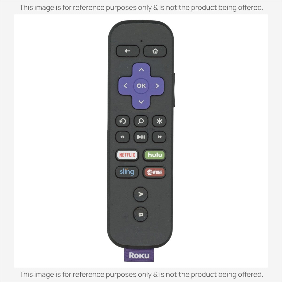 Anderic Substitute for Roku RC-GR4 Streaming Remote Control 3226000205 [RCGZ1, NO GAME KEYS / HEADPHONE JACK]