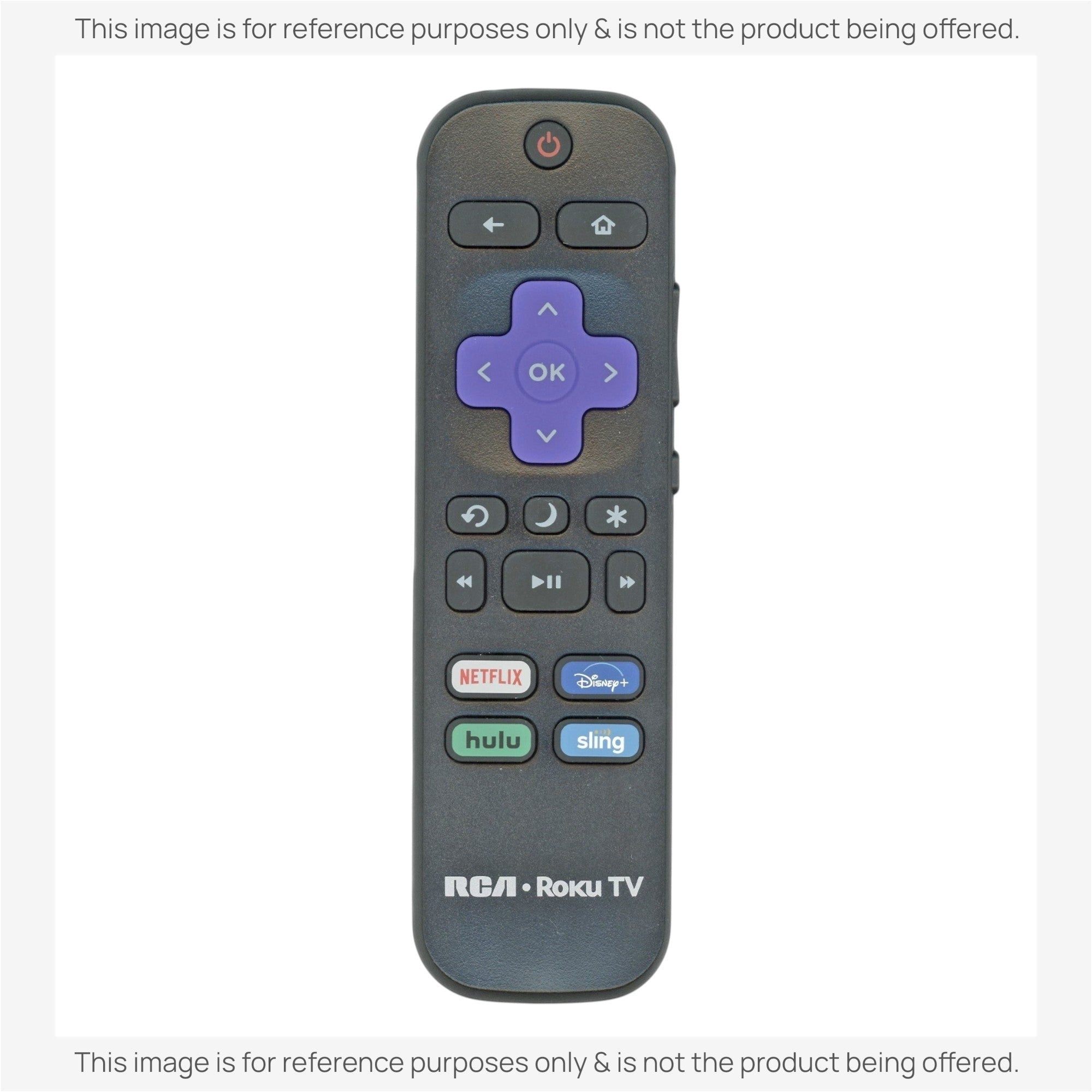 Anderic Substitute for RCA RC-AFIR ROKU TV Remote Control [RRLF16]