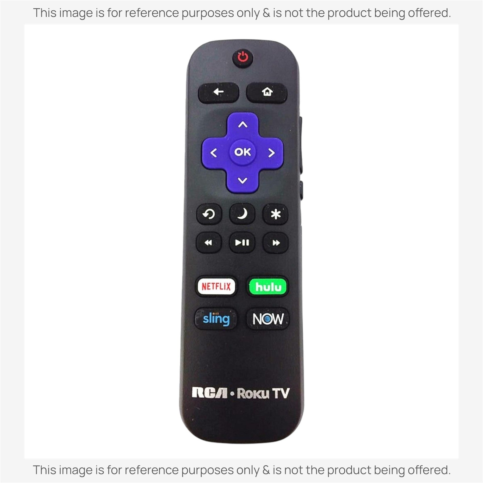 Anderic Substitute for RCA 101018E0019 2019 ROKU TV Remote Control [RRLF16]