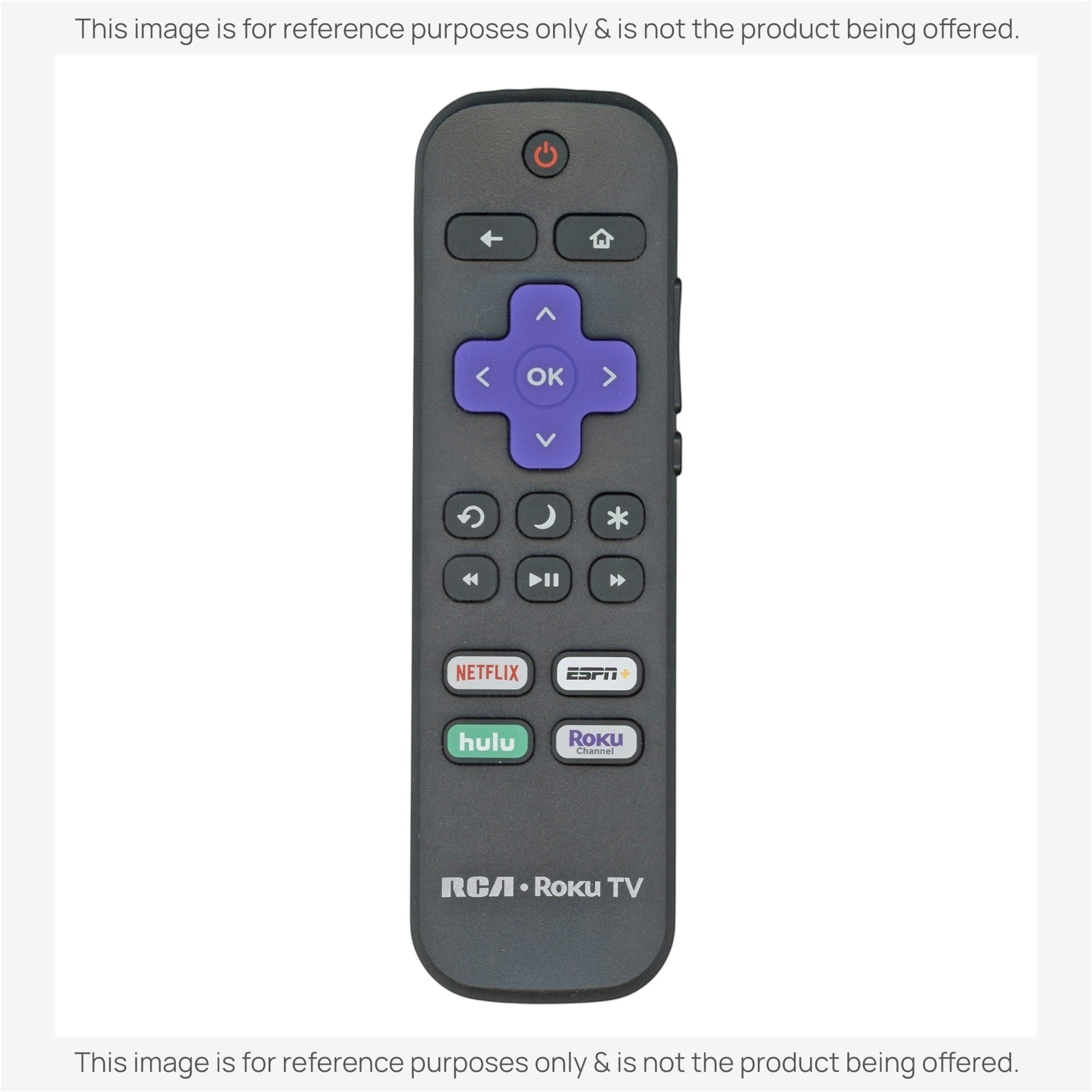 Anderic Substitute for RCA 101018E0054 ROKU TV Remote Control [RRLF16]