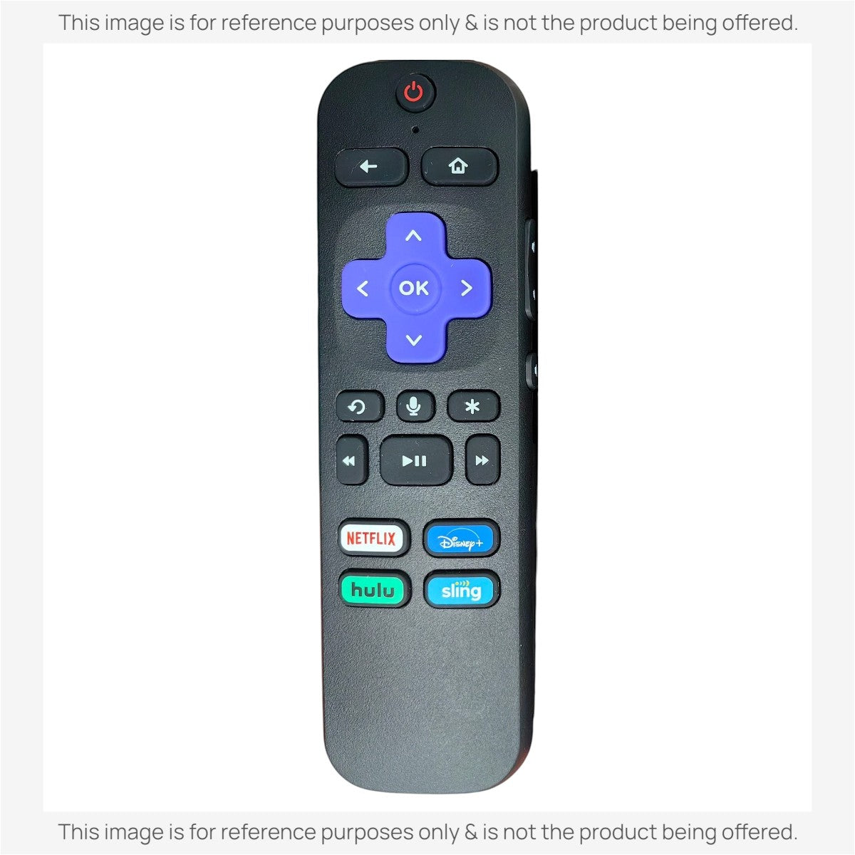 Anderic Substitute For Roku RCEL5 Streaming Stick / TV Remote Control with Voice RC-EL5 [RCGZ1]