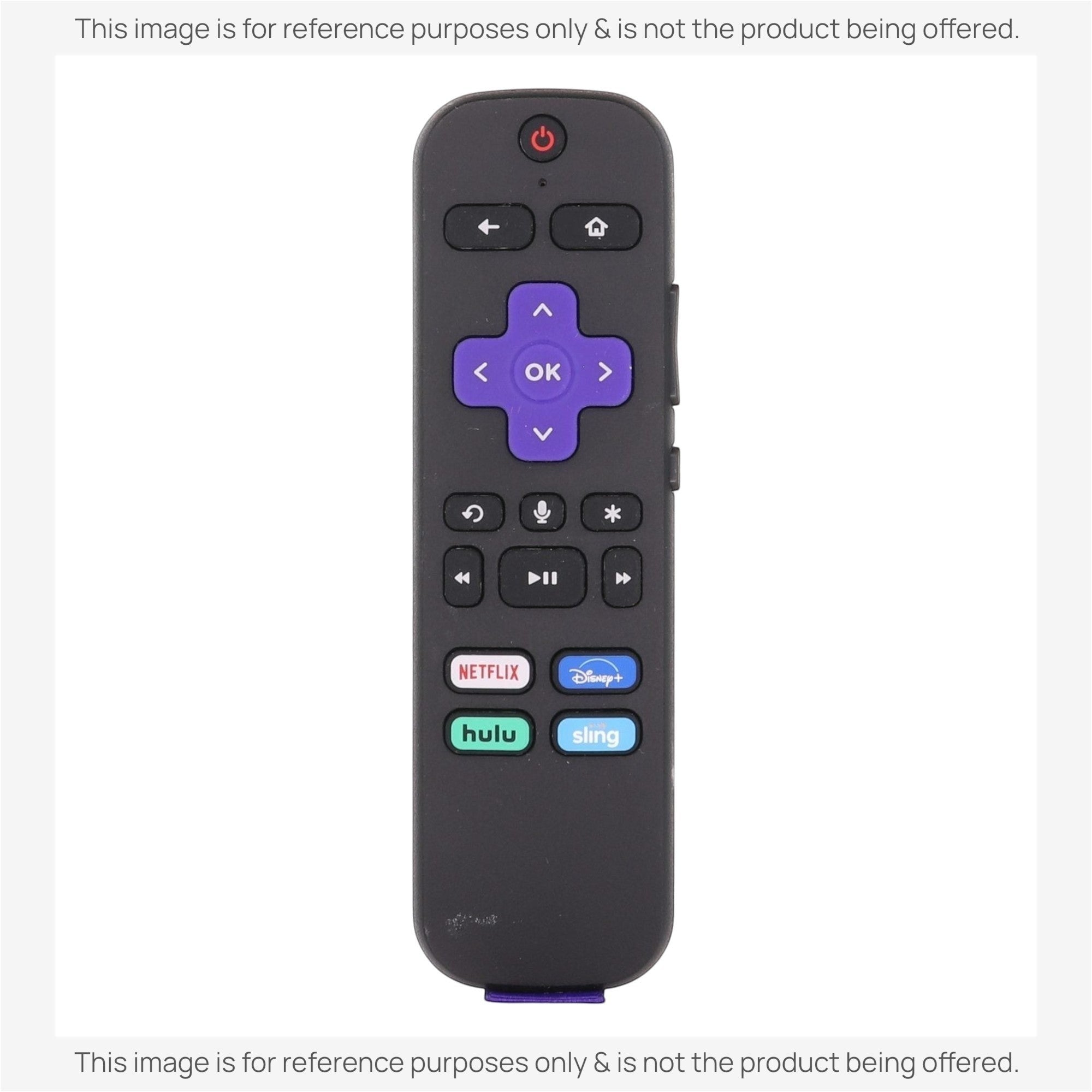 Anderic Substitute for Roku RC-EL1 Streaming Stick Remote Control with Voice 3226000674 [RCGZ1]