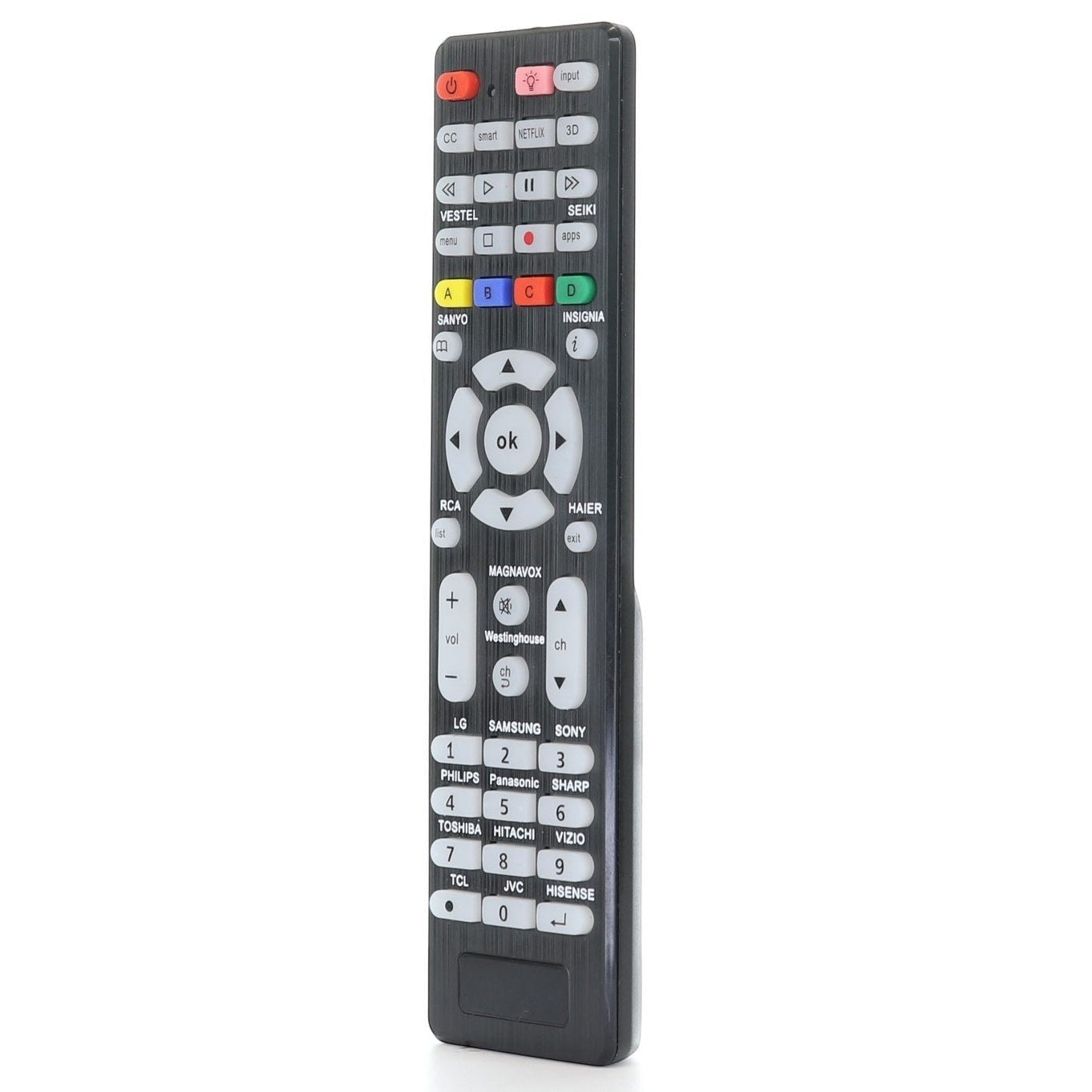 Anderic Substitute for Vizio VR2P Standard TV Remote Control 098003053030 [RR1DTV]