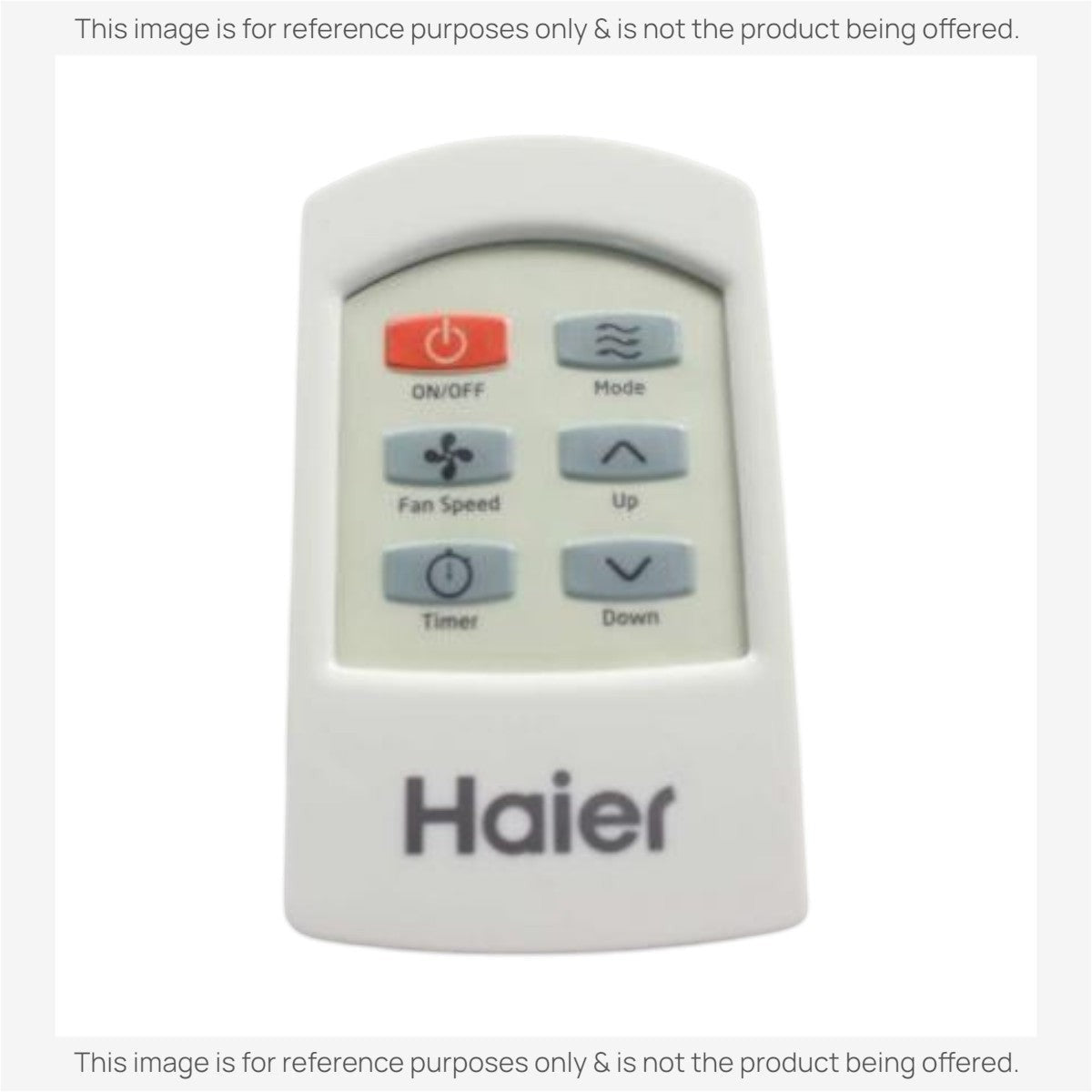 Anderic Substitute for Haier / GE WJ26X23758 Room Air Conditioner Remote Control [RR2054]